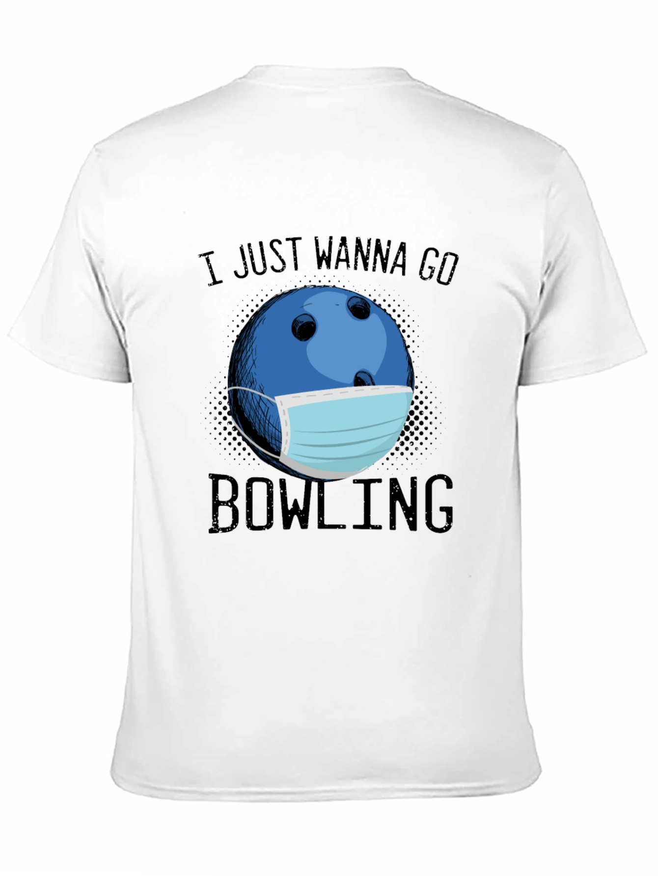 Bowling Mask Graphic Tee