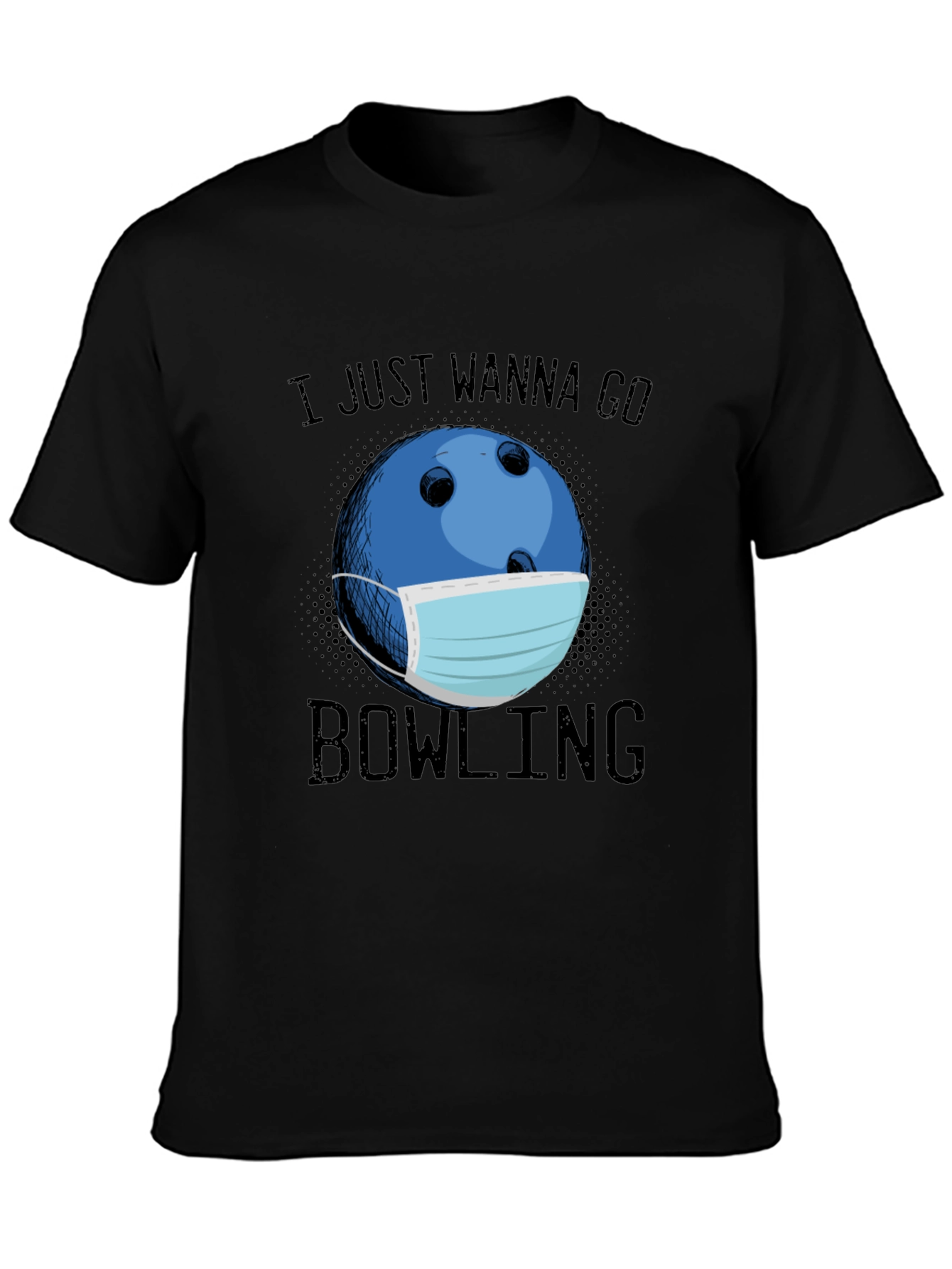 Bowling Mask Graphic Tee