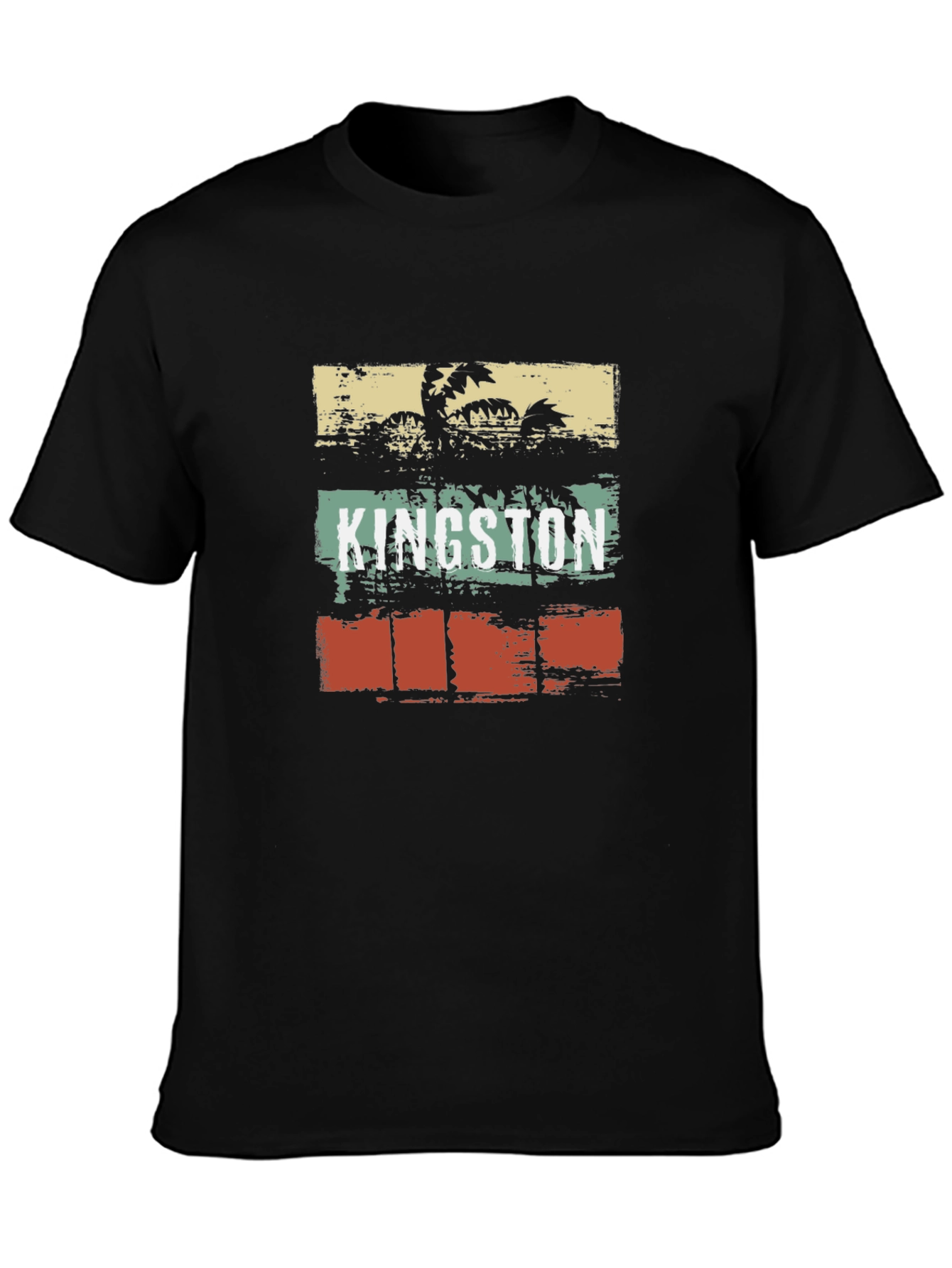 Kingston Retro Palm Tree T-Shirt