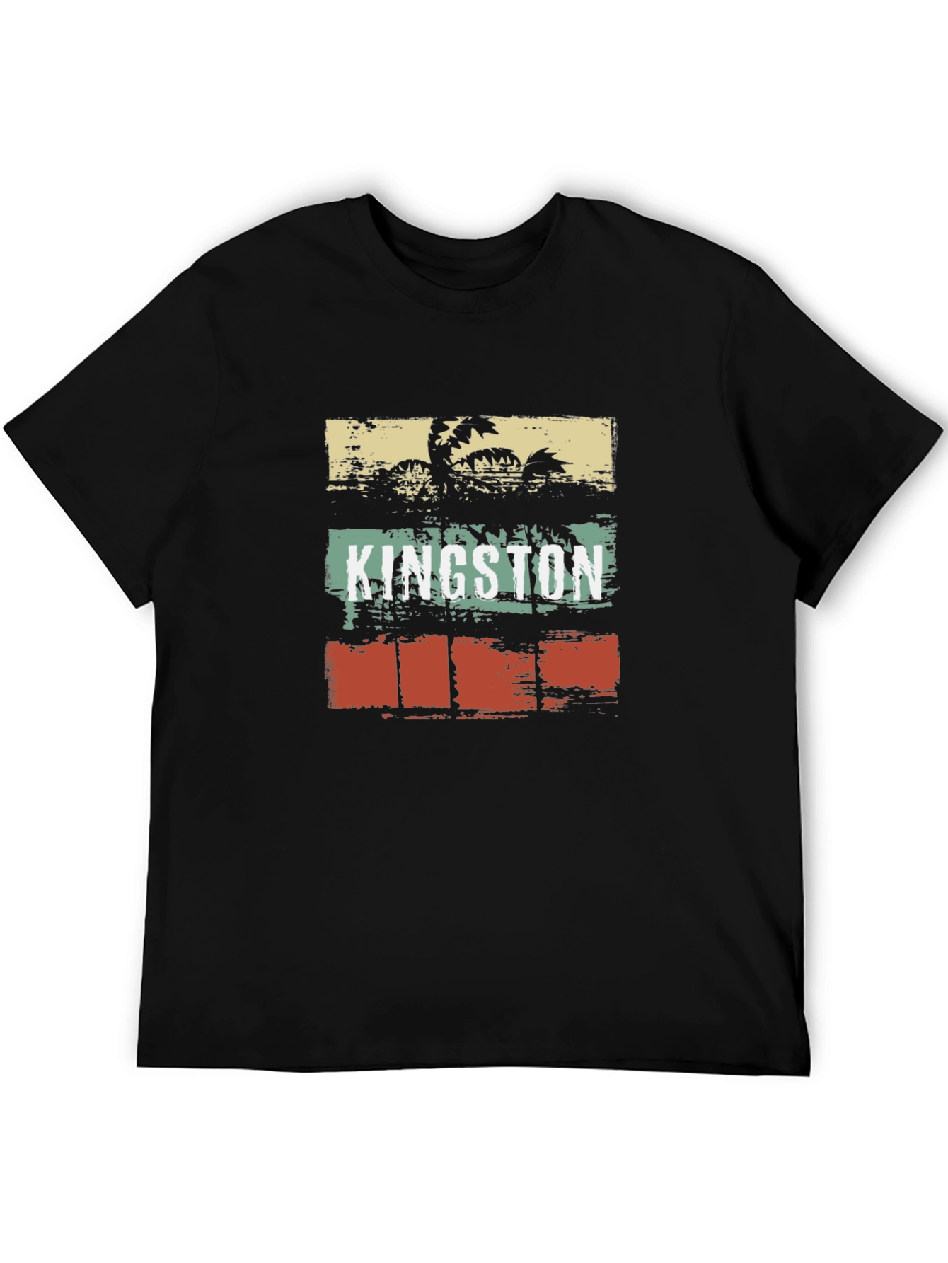 Kingston Retro Palm Tree T-Shirt