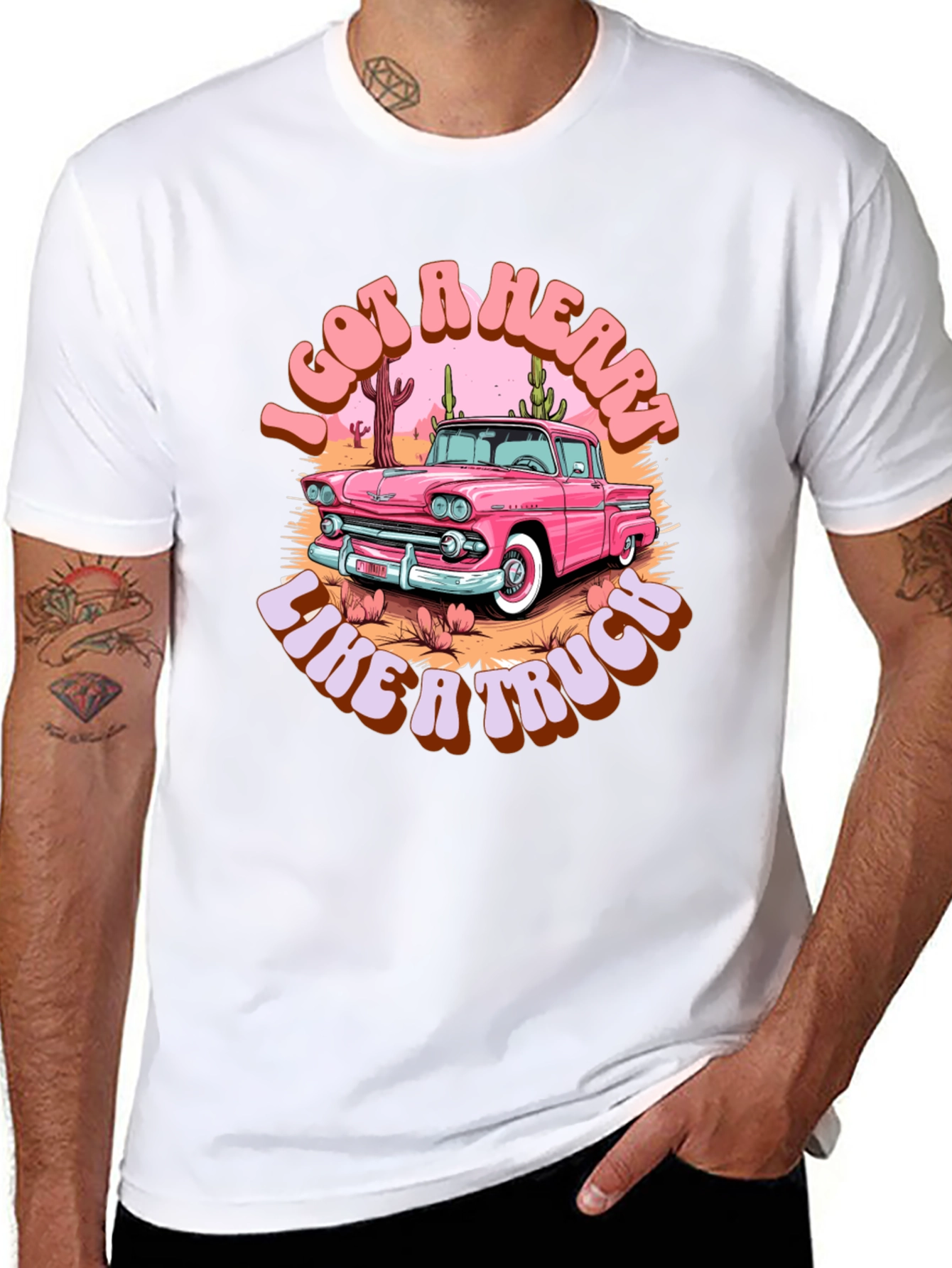 I Got A Heart Like A Truck Graphic Tee