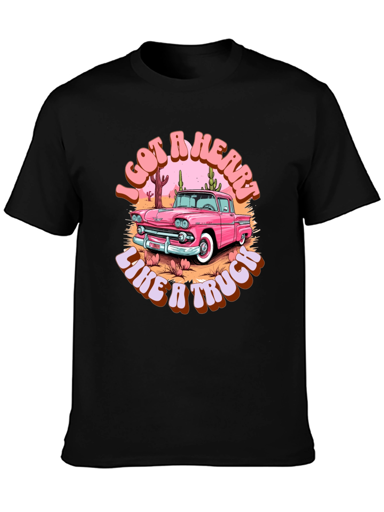 I Got A Heart Like A Truck Graphic Tee