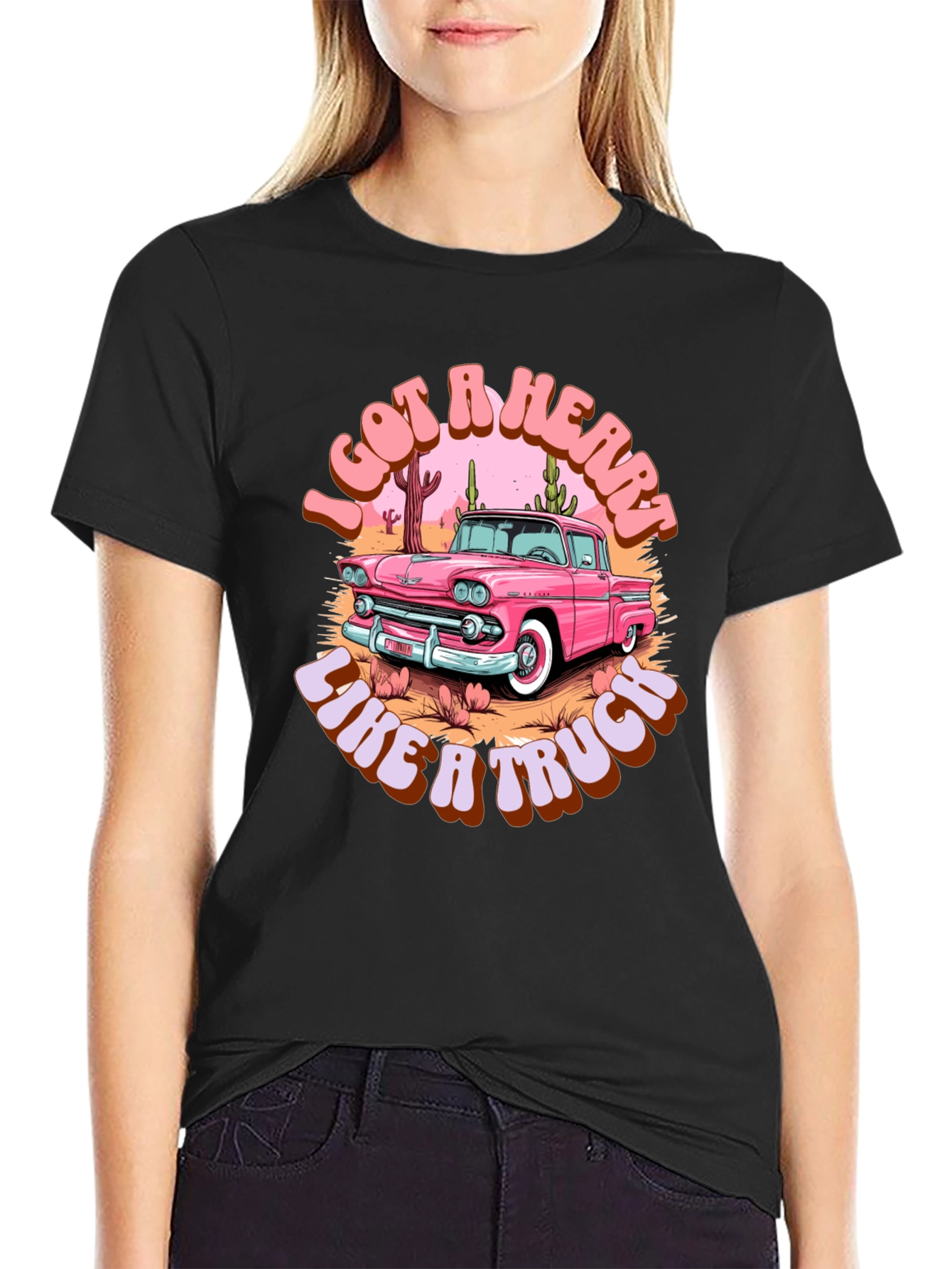 I Got A Heart Like A Truck Graphic Tee