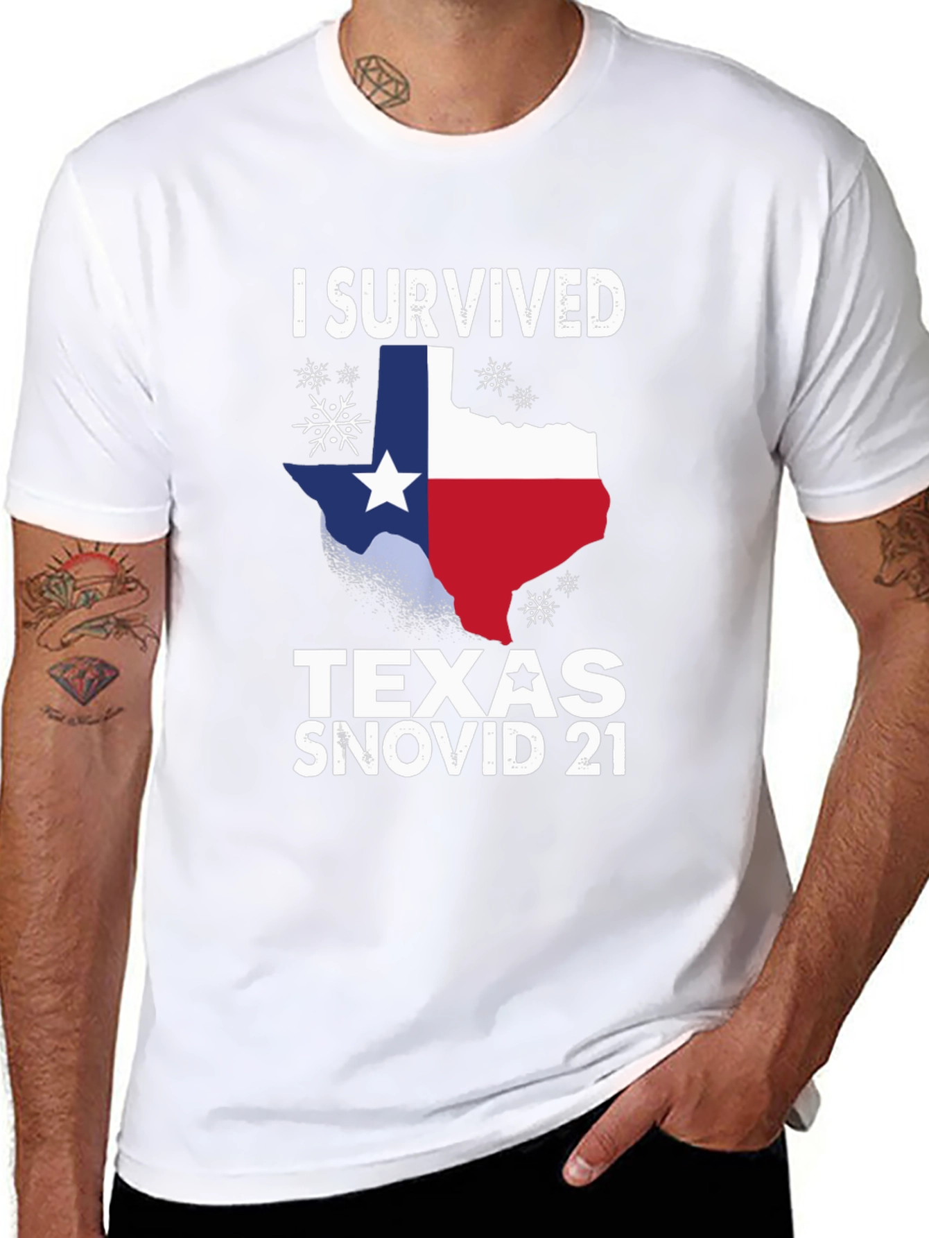 I Survived Texas Snovid 21 T-Shirt