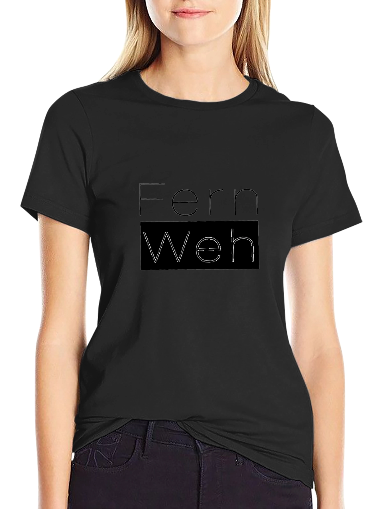 Fern Weh Black T-Shirt