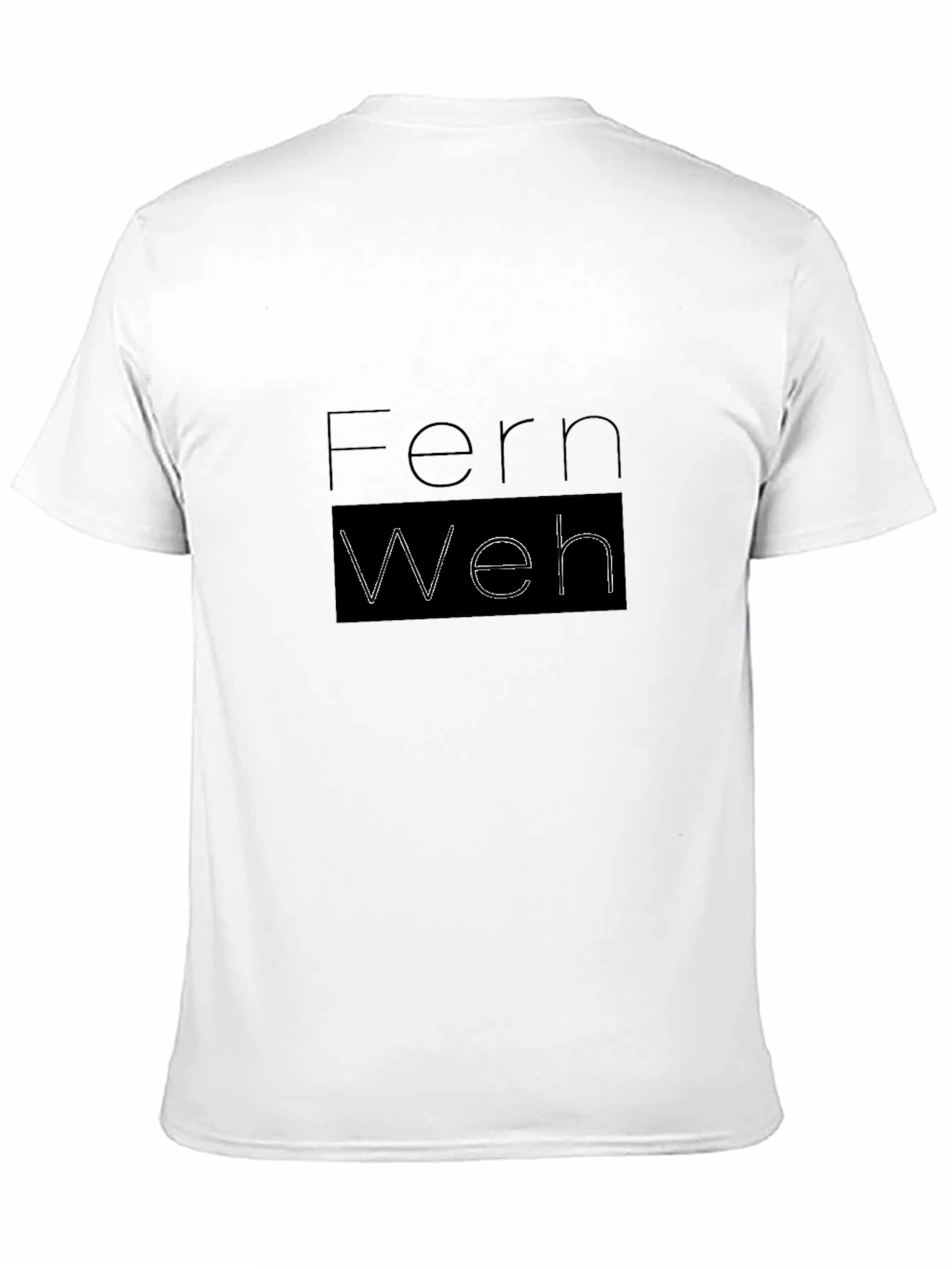 Fern Weh Black T-Shirt