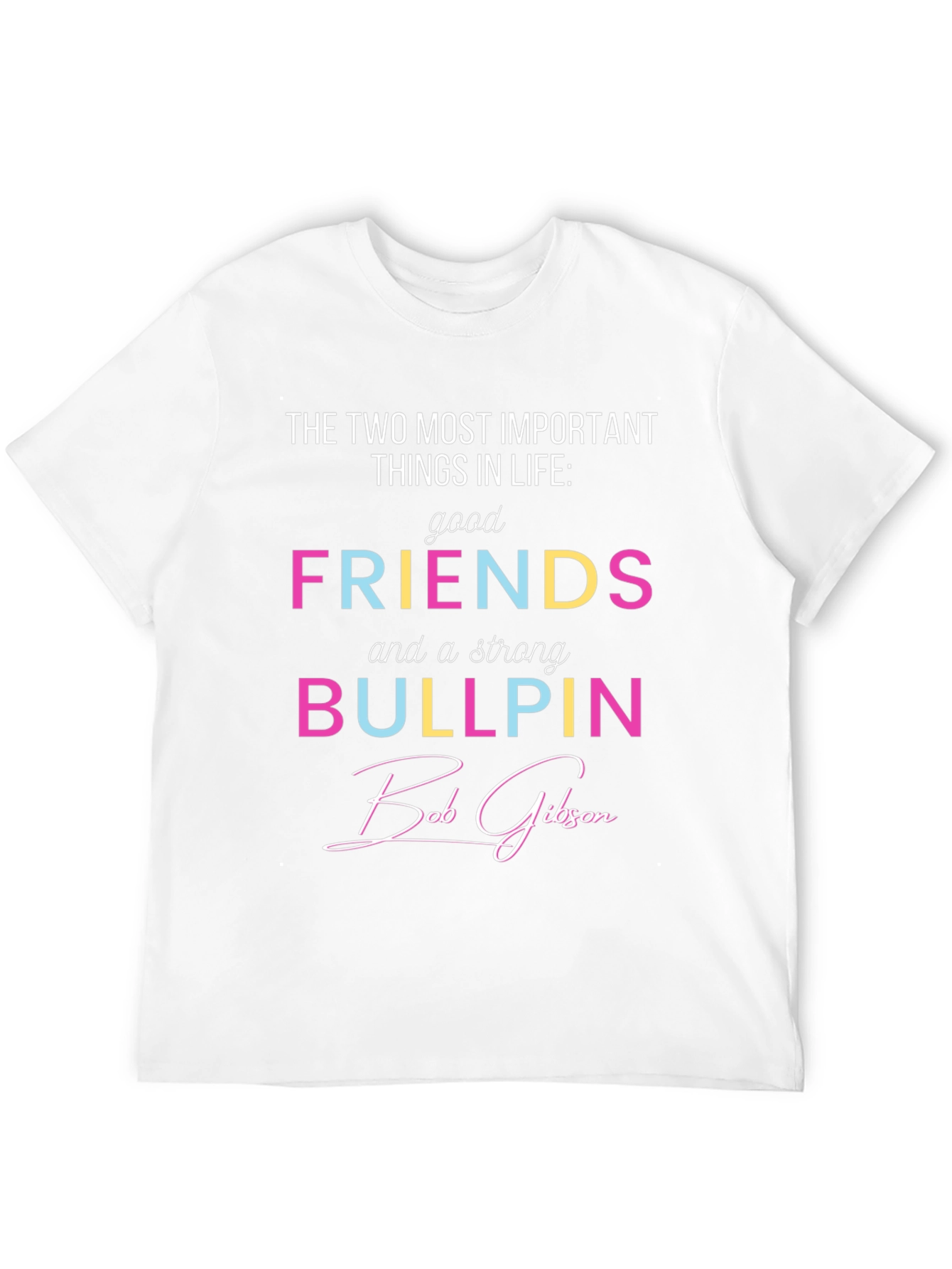 Friends & Bullpen Graphic Tee - Baseball Fan T-Shirt