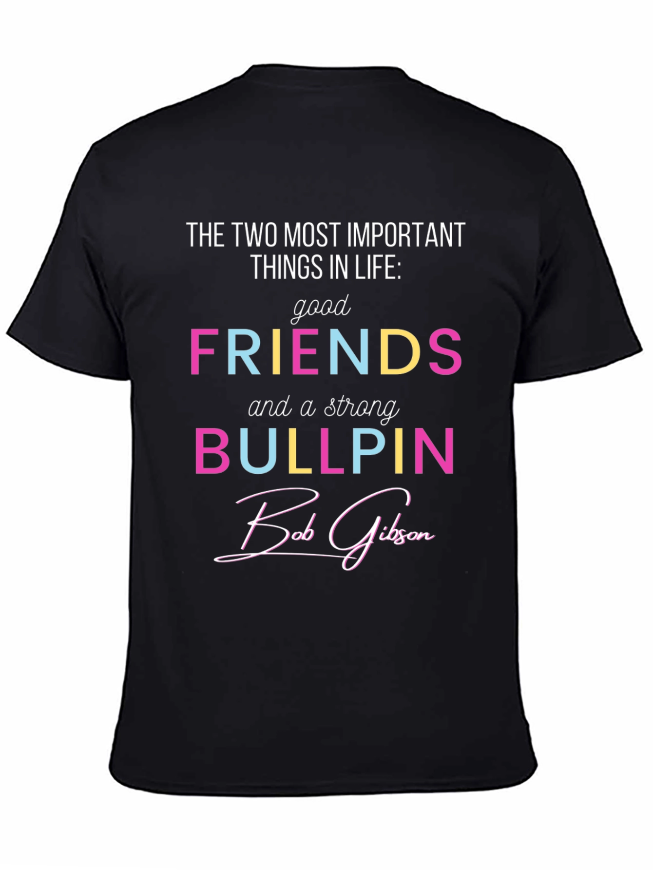 Friends & Bullpen Graphic Tee - Baseball Fan T-Shirt