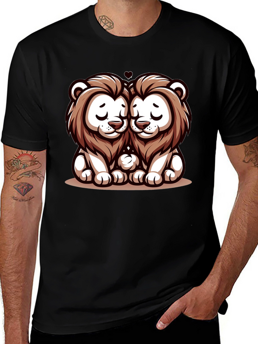 Cute Lion Love T-Shirt