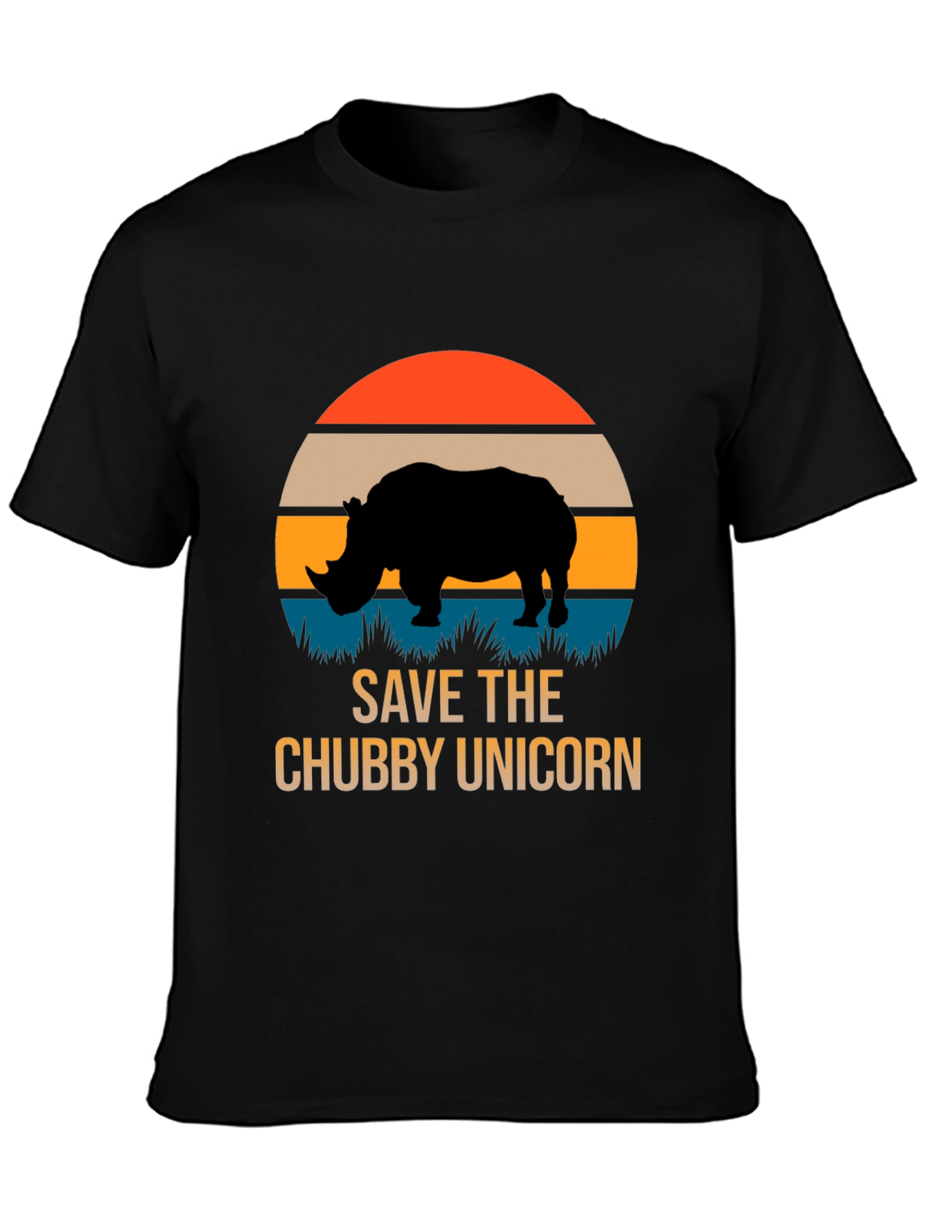 Save the Chubby Unicorn Rhino T-Shirt