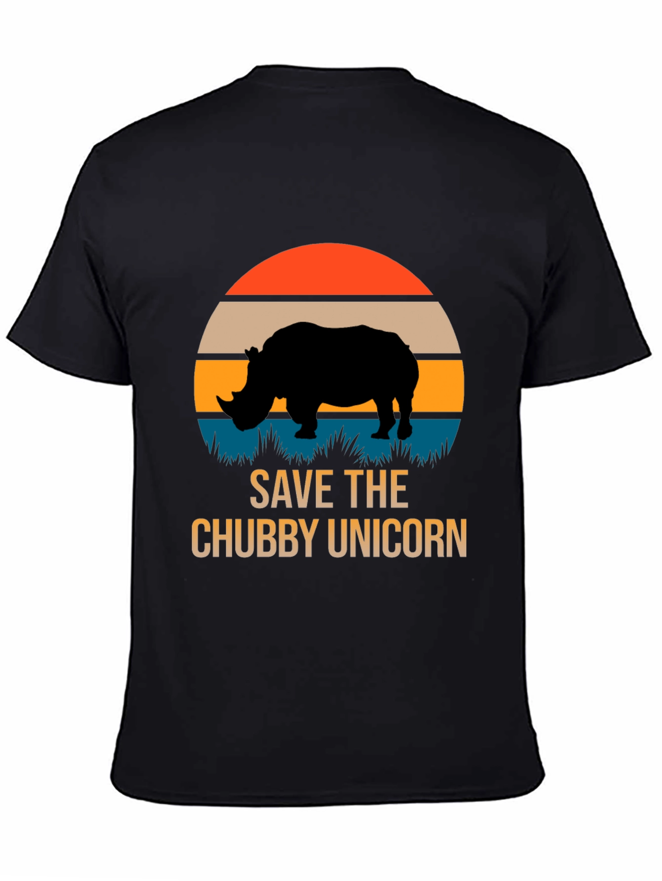 Save the Chubby Unicorn Rhino T-Shirt