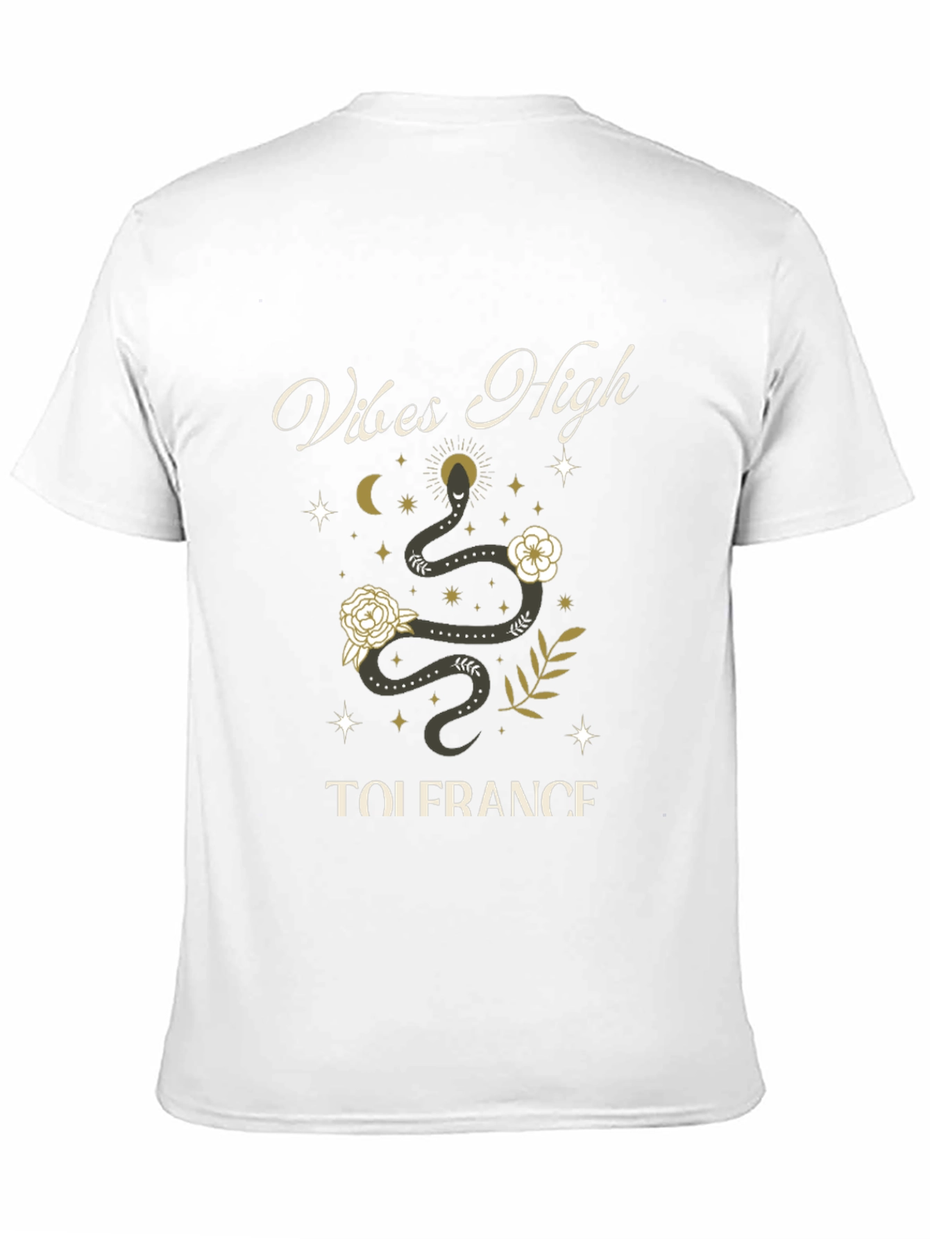 Vibes High Tolerance Graphic T-Shirt - Black