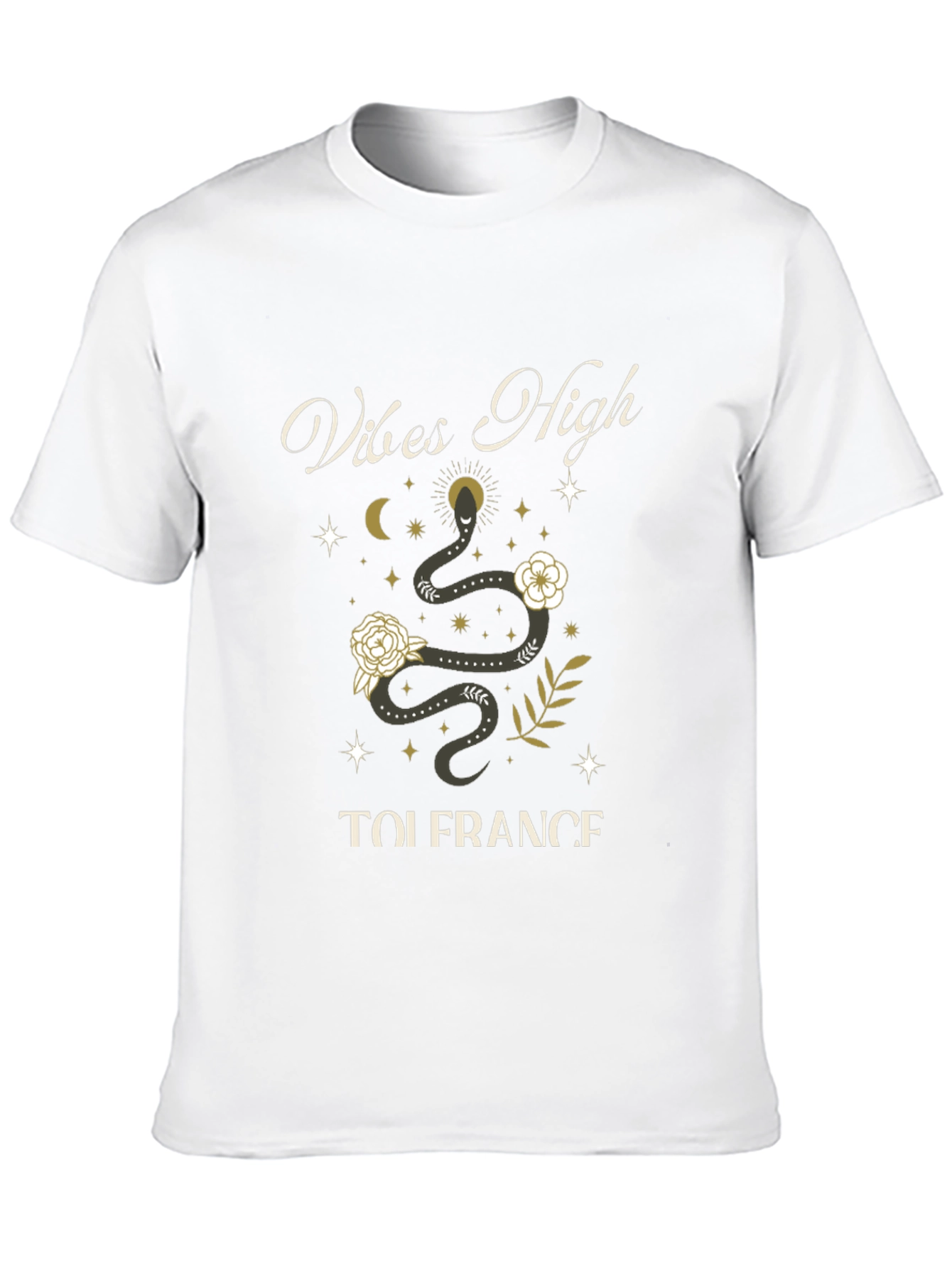 Vibes High Tolerance Graphic T-Shirt - Black
