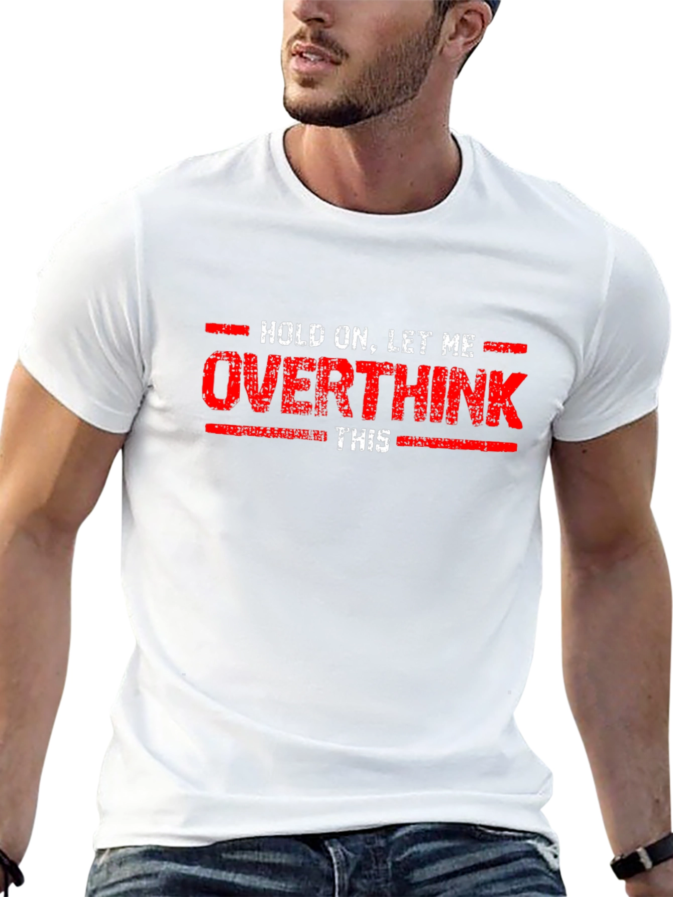 Overthink Funny Graphic T-Shirt