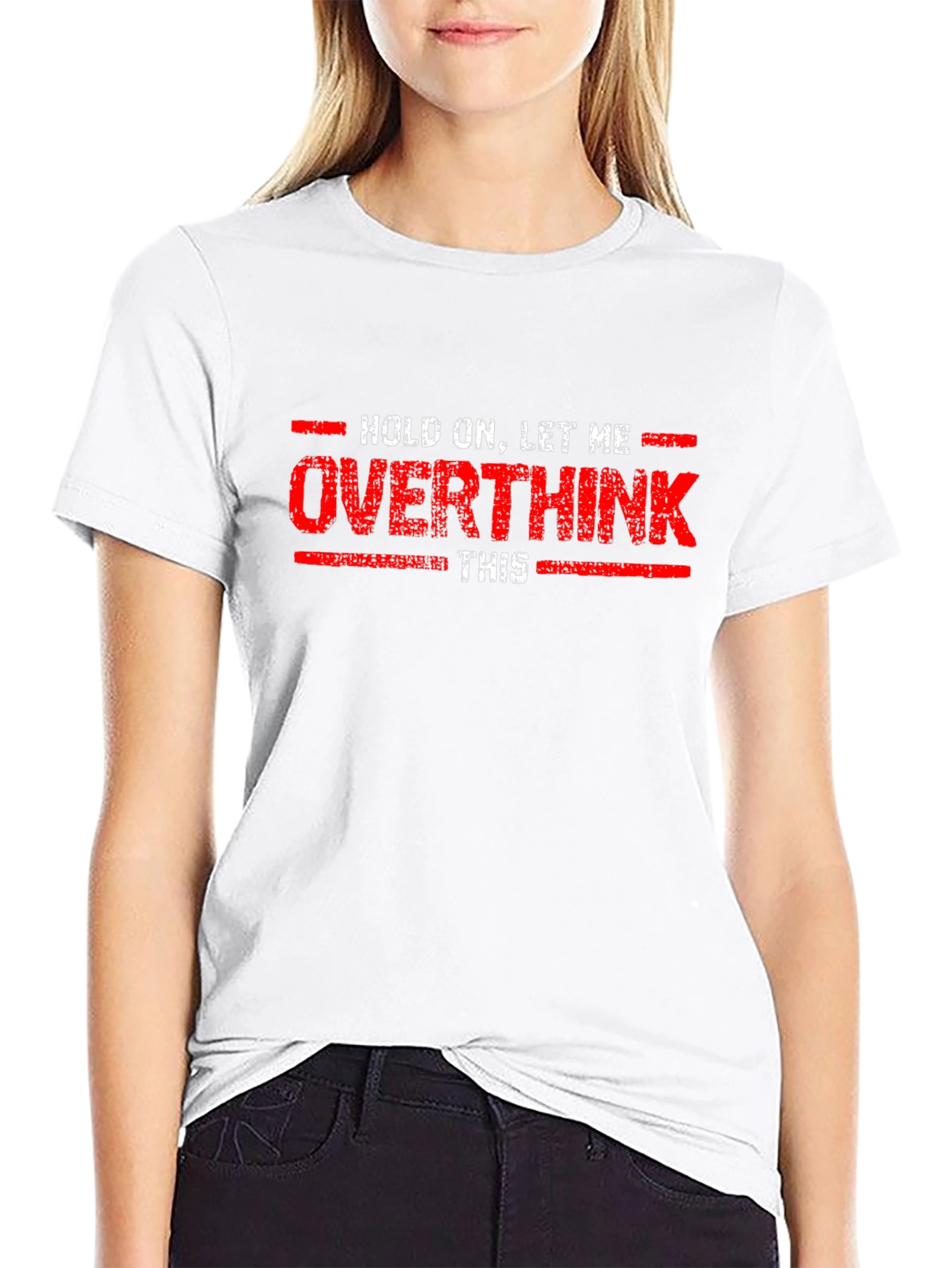 Overthink Funny Graphic T-Shirt
