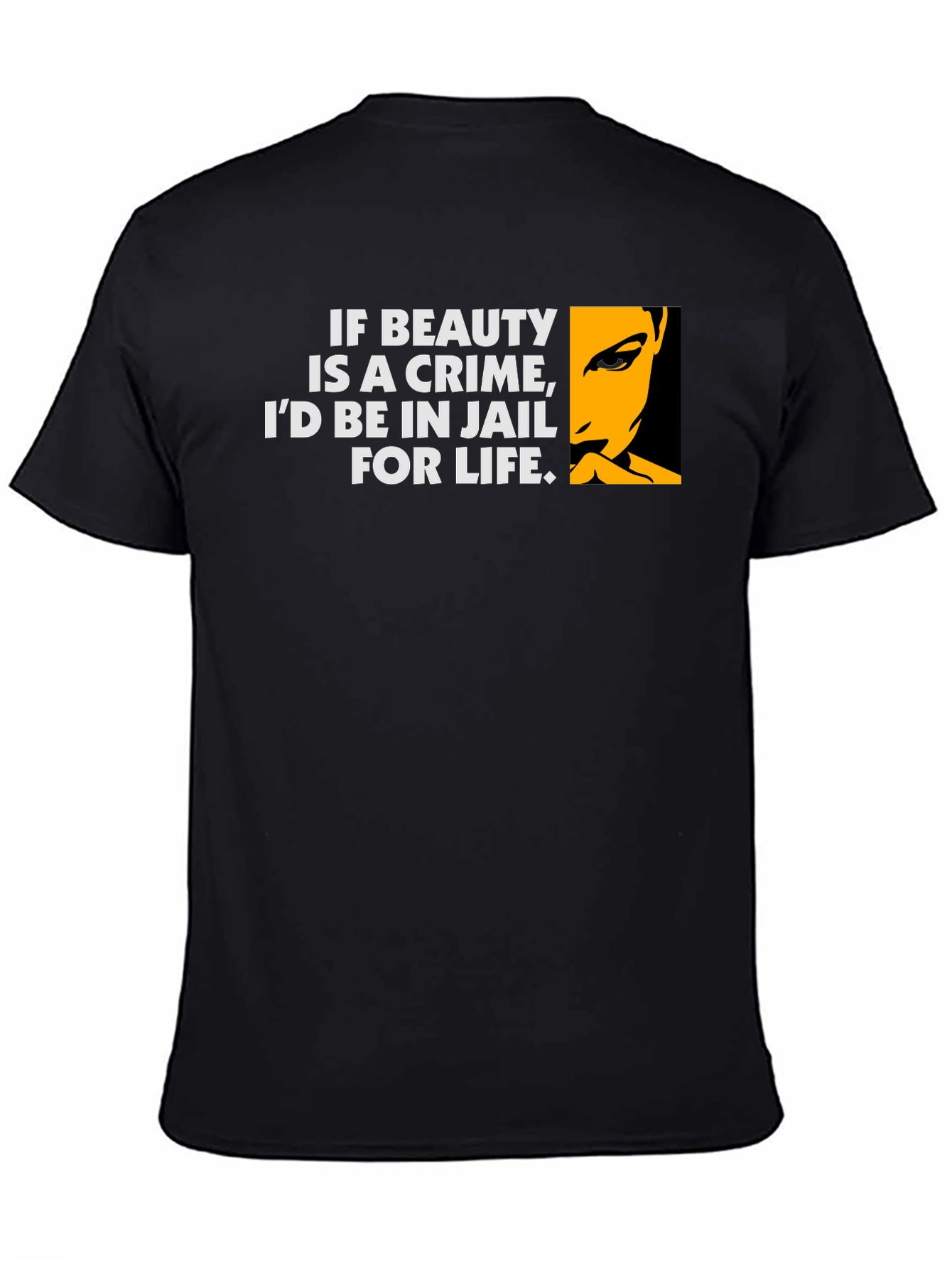 Beauty Crime T-Shirt - Humorous Graphic Tee