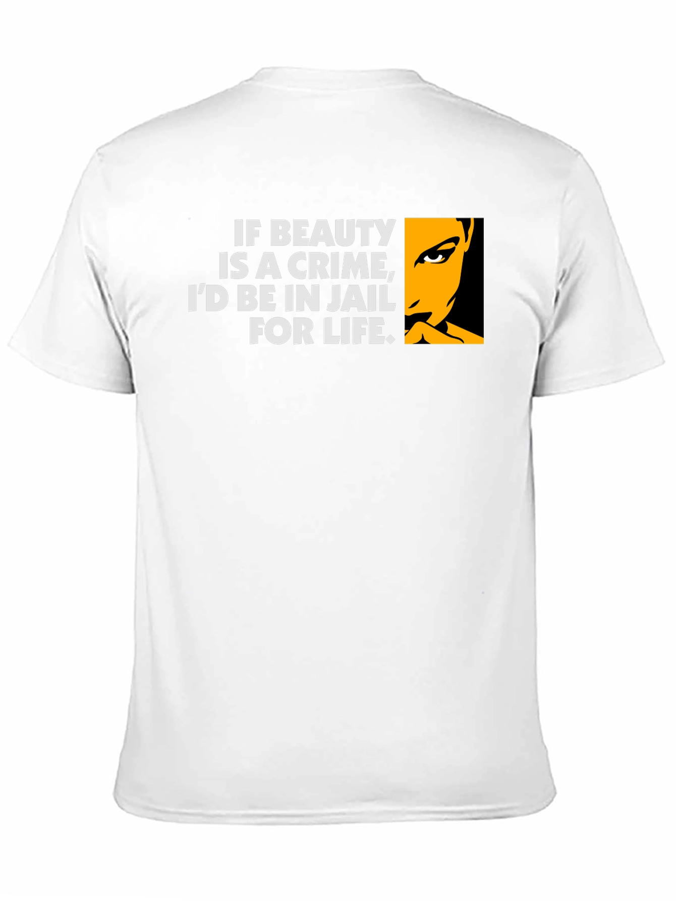 Beauty Crime T-Shirt - Humorous Graphic Tee