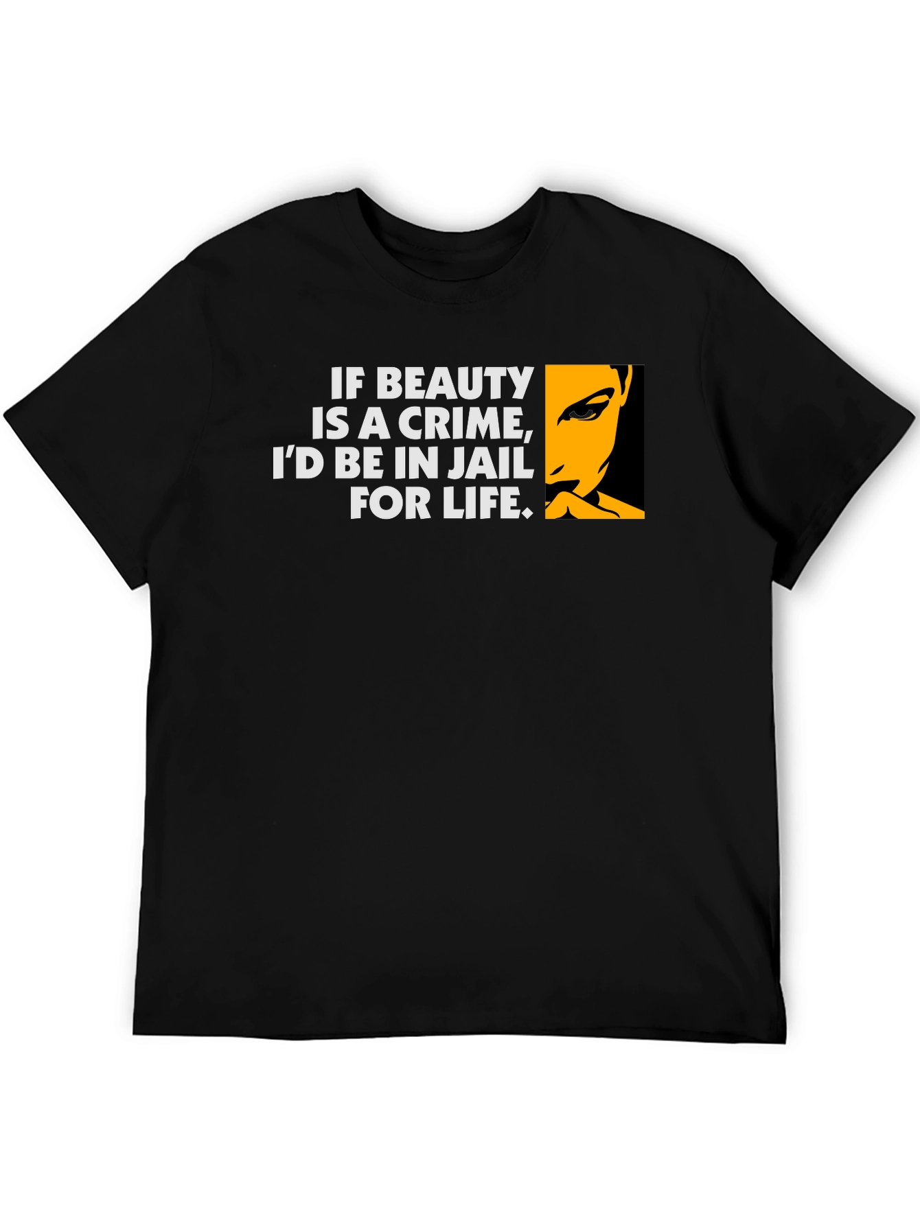 Beauty Crime T-Shirt - Humorous Graphic Tee