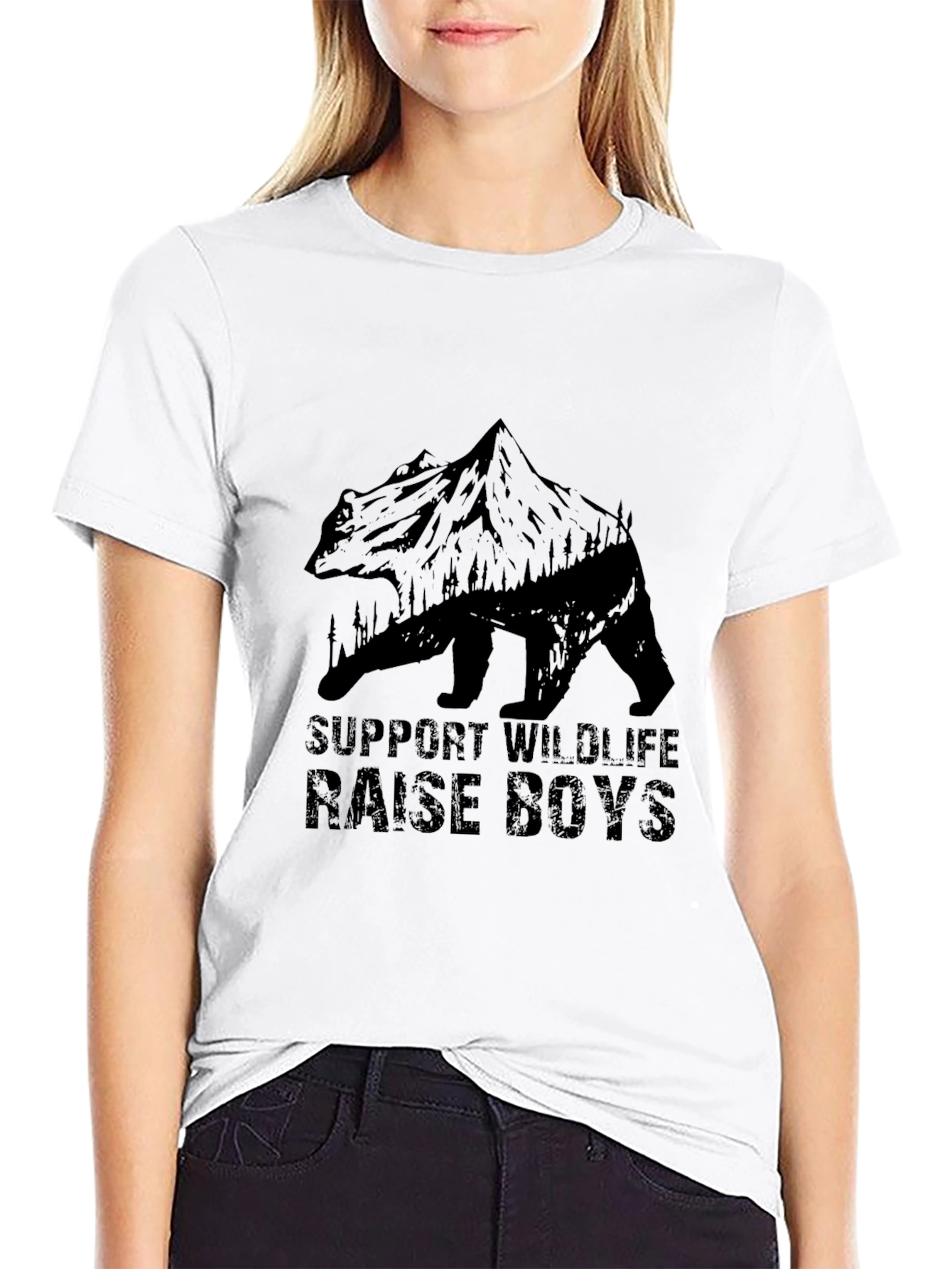 Wildlife Support Tee for Men