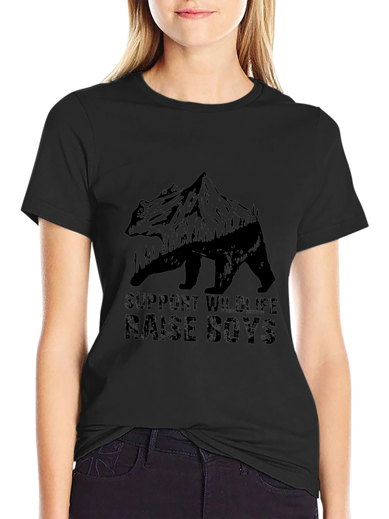 Wildlife Support Tee for Men
