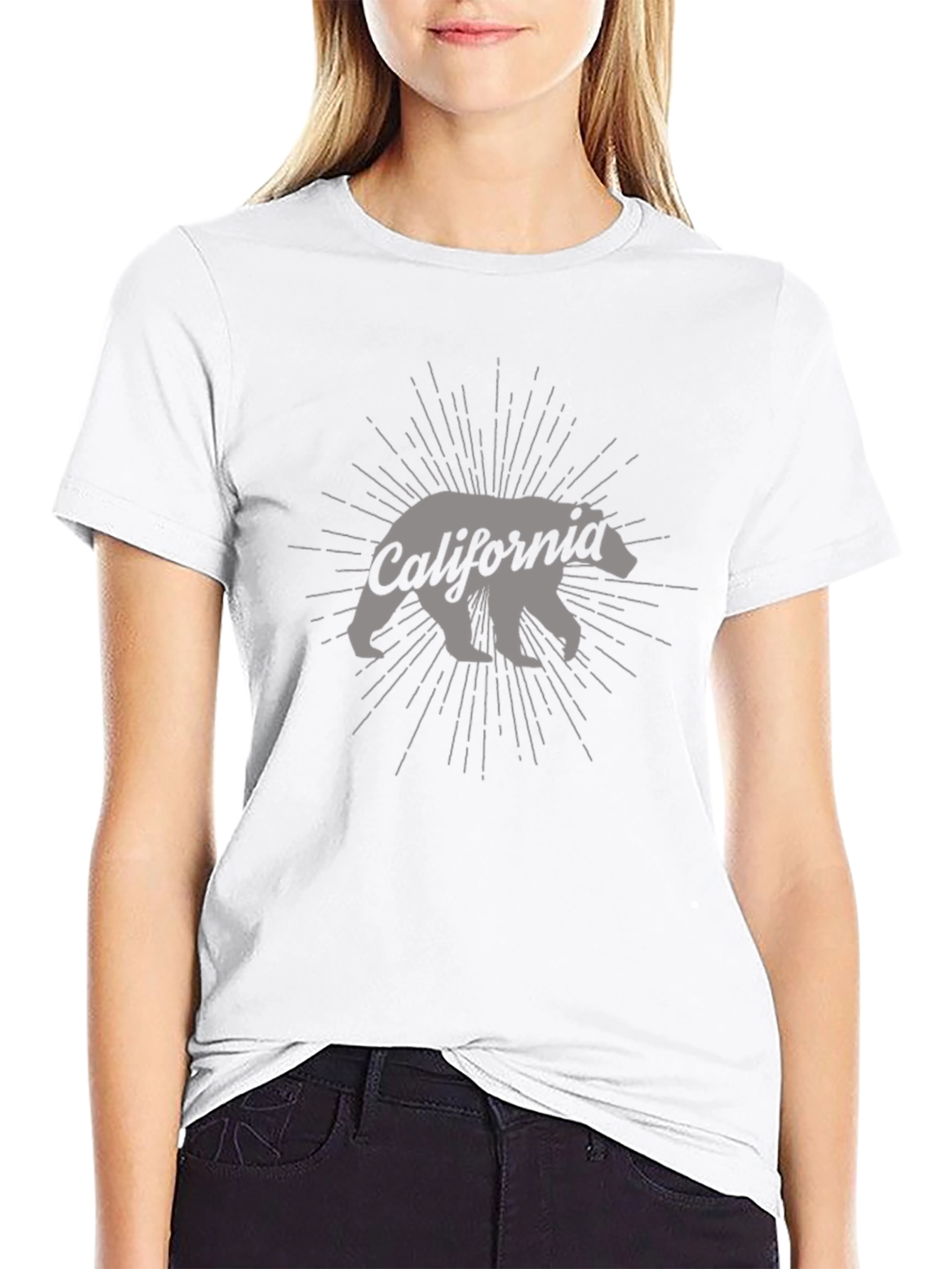 California Bear Graphic T-Shirt - Mens