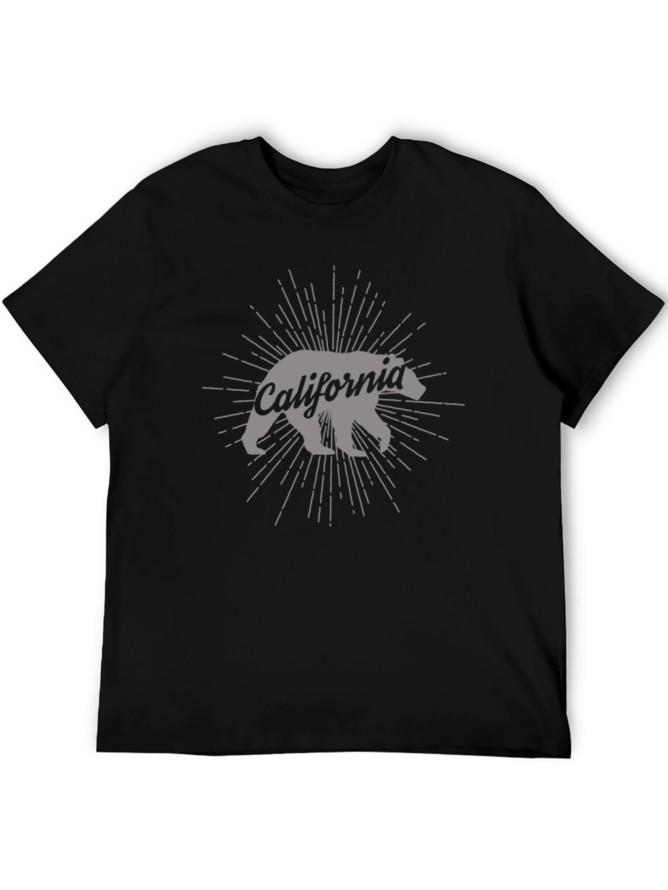 California Bear Graphic T-Shirt - Mens