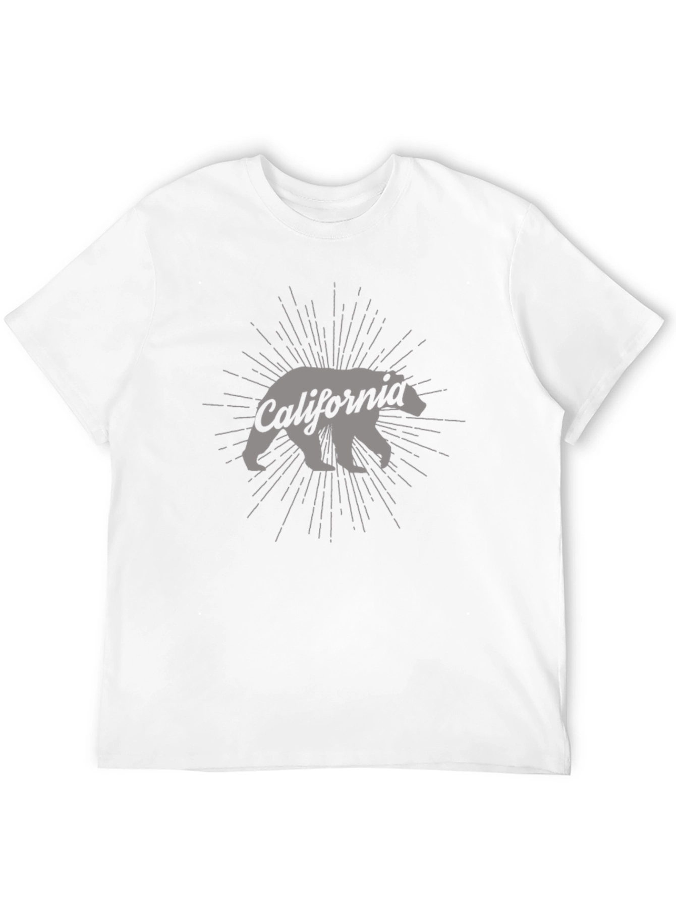 California Bear Graphic T-Shirt - Mens