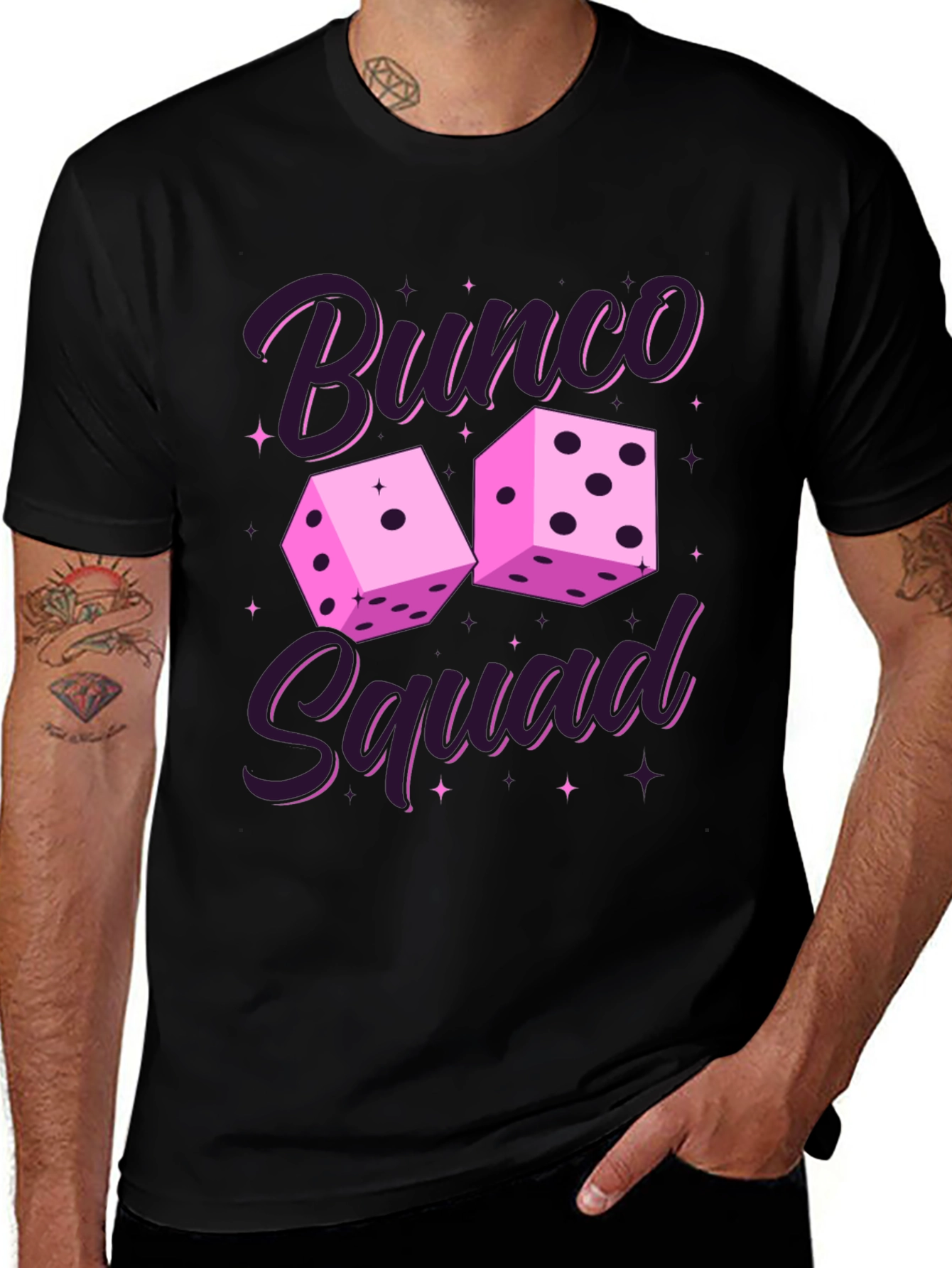 Bunco Squad Graphic Tee - Fun Game Night Shirt