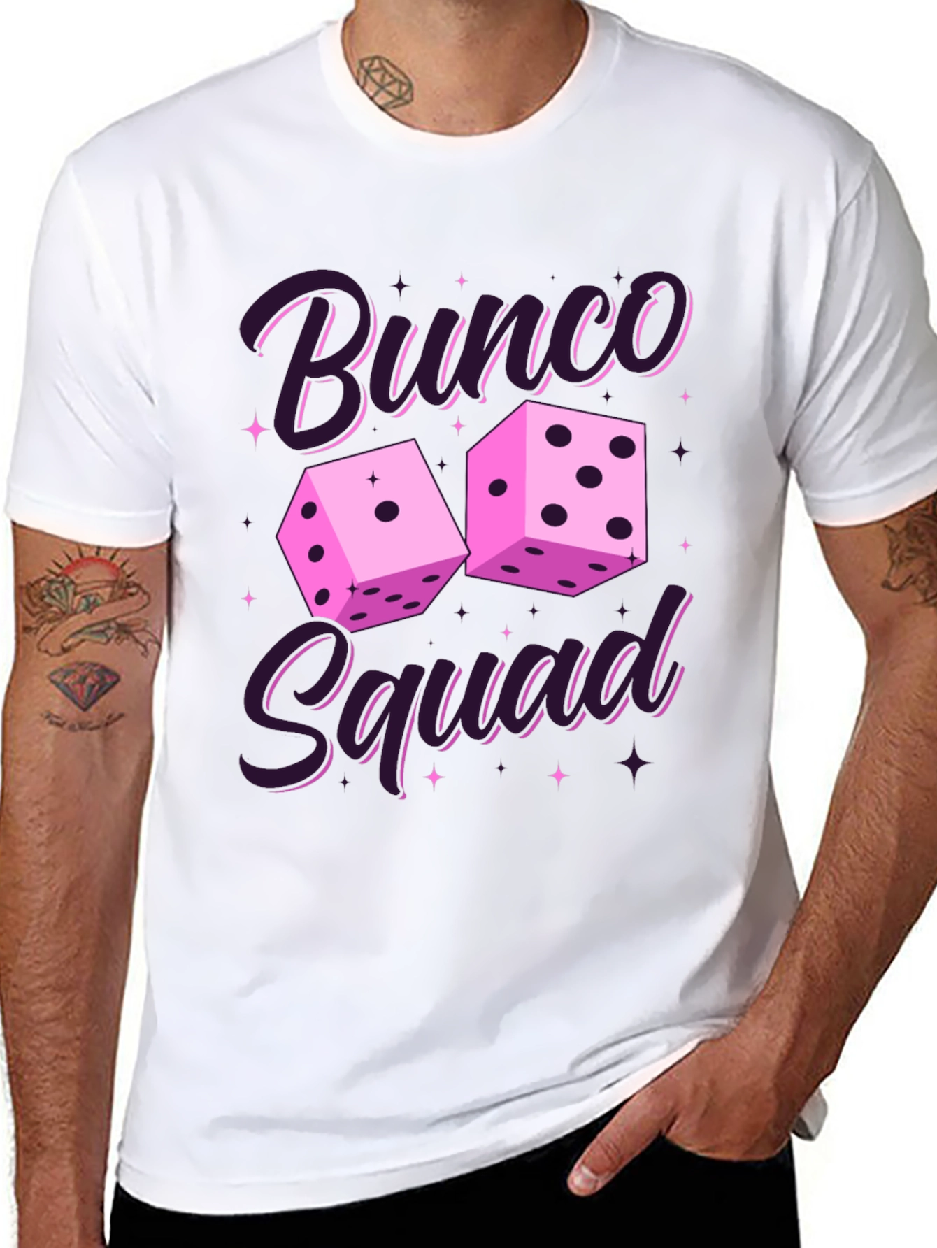 Bunco Squad Graphic Tee - Fun Game Night Shirt