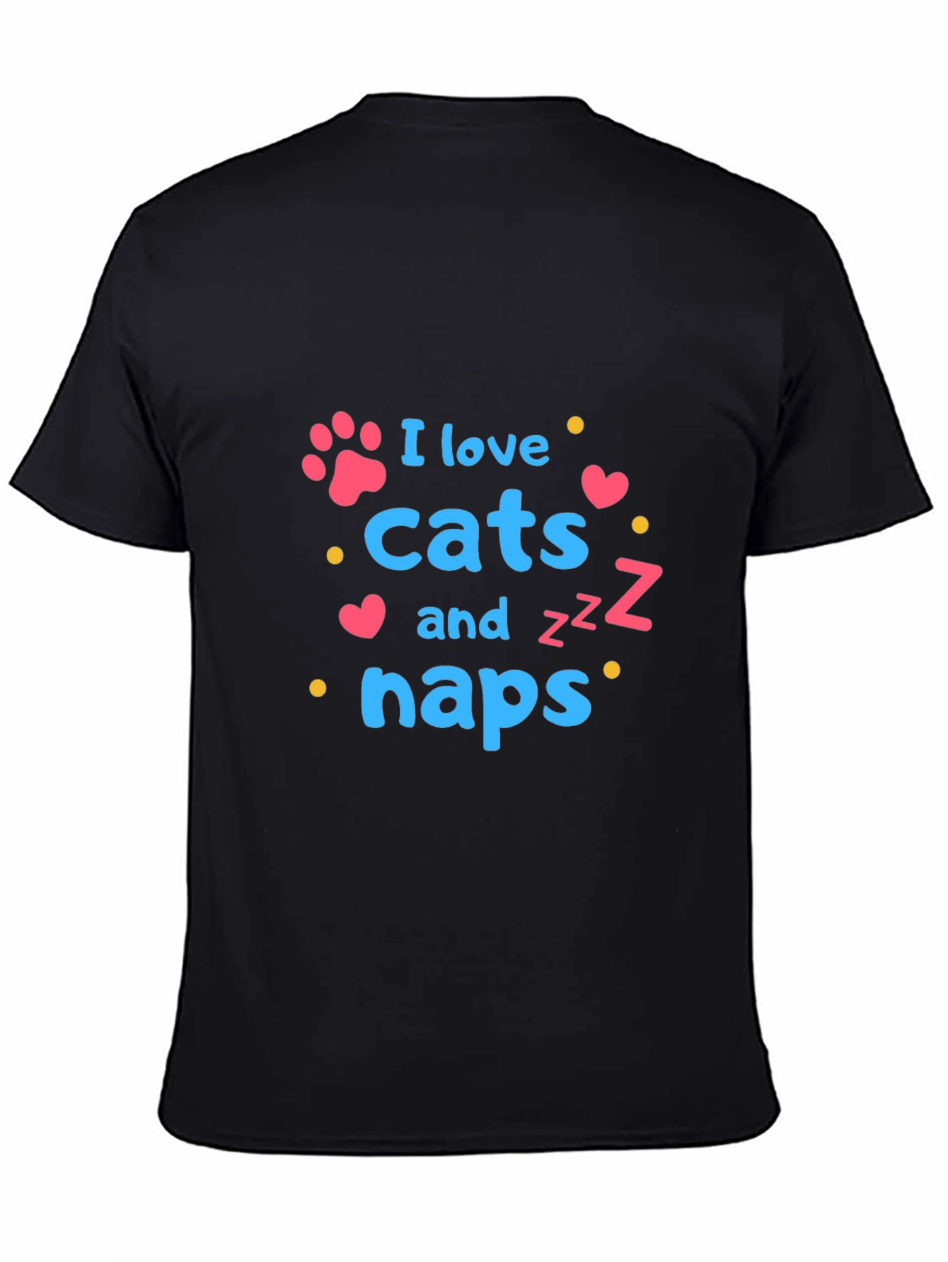 I Love Cats and Naps T-Shirt