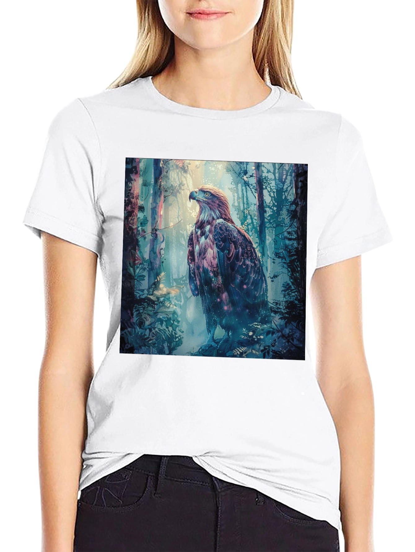 Eagle Forest Graphic T-Shirt