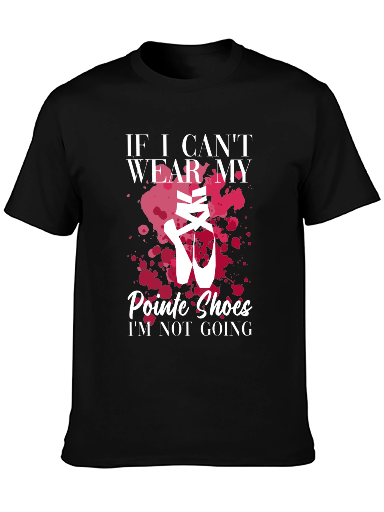 Ballet Lover T-Shirt - Pointe Shoes