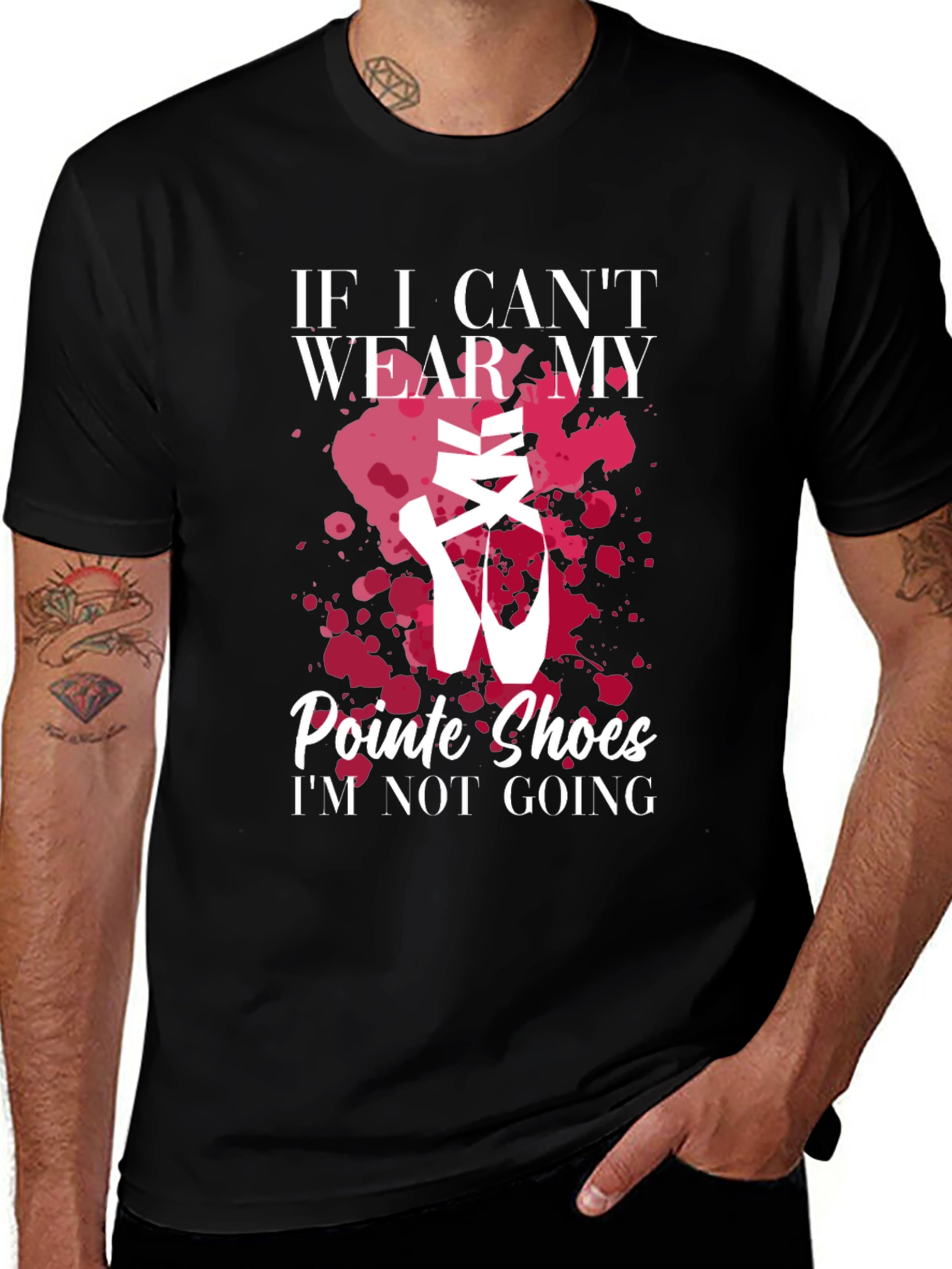 Ballet Lover T-Shirt - Pointe Shoes