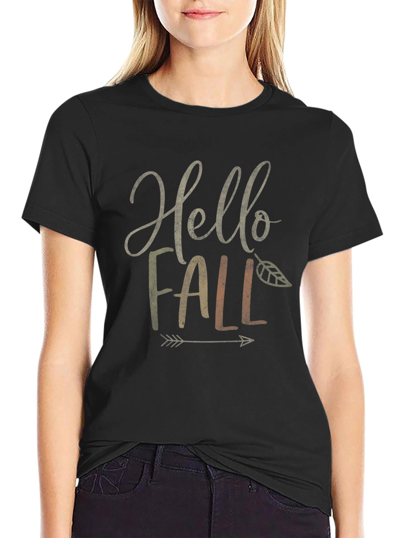Hello Fall Graphic Tee - Autumn Vibes