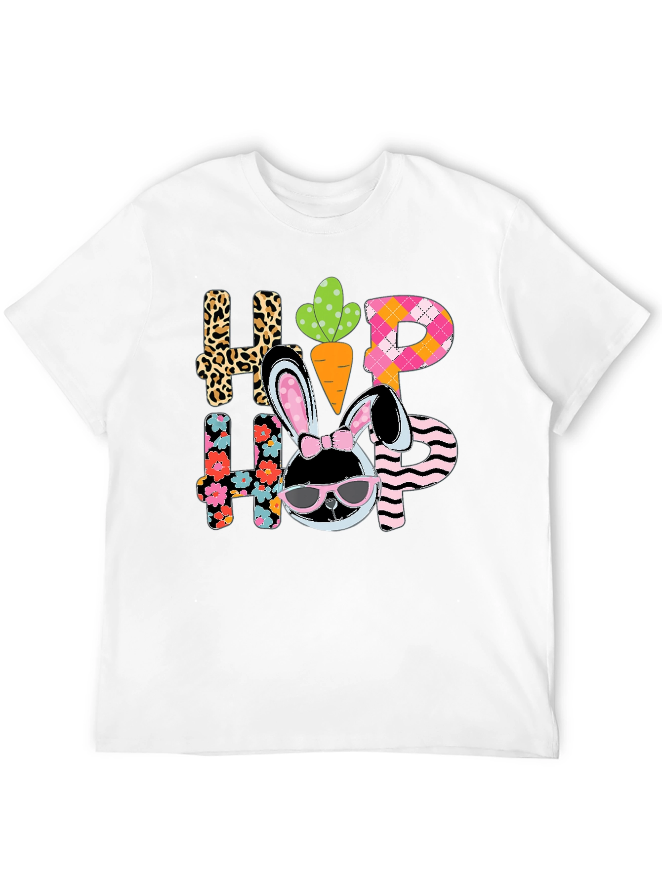 Hip Hop Easter Bunny Graphic Tee