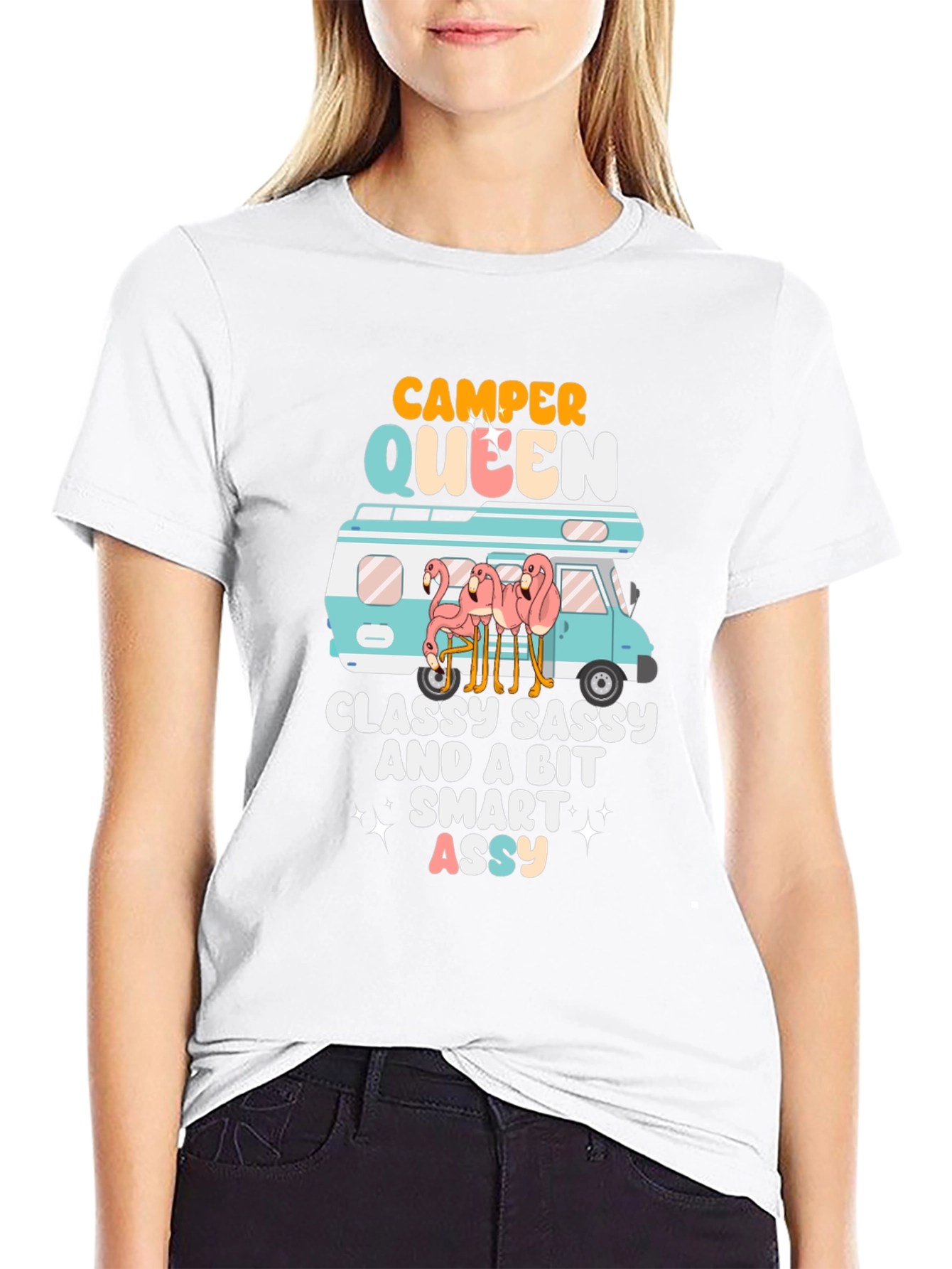 Camper Queen Graphic Tee