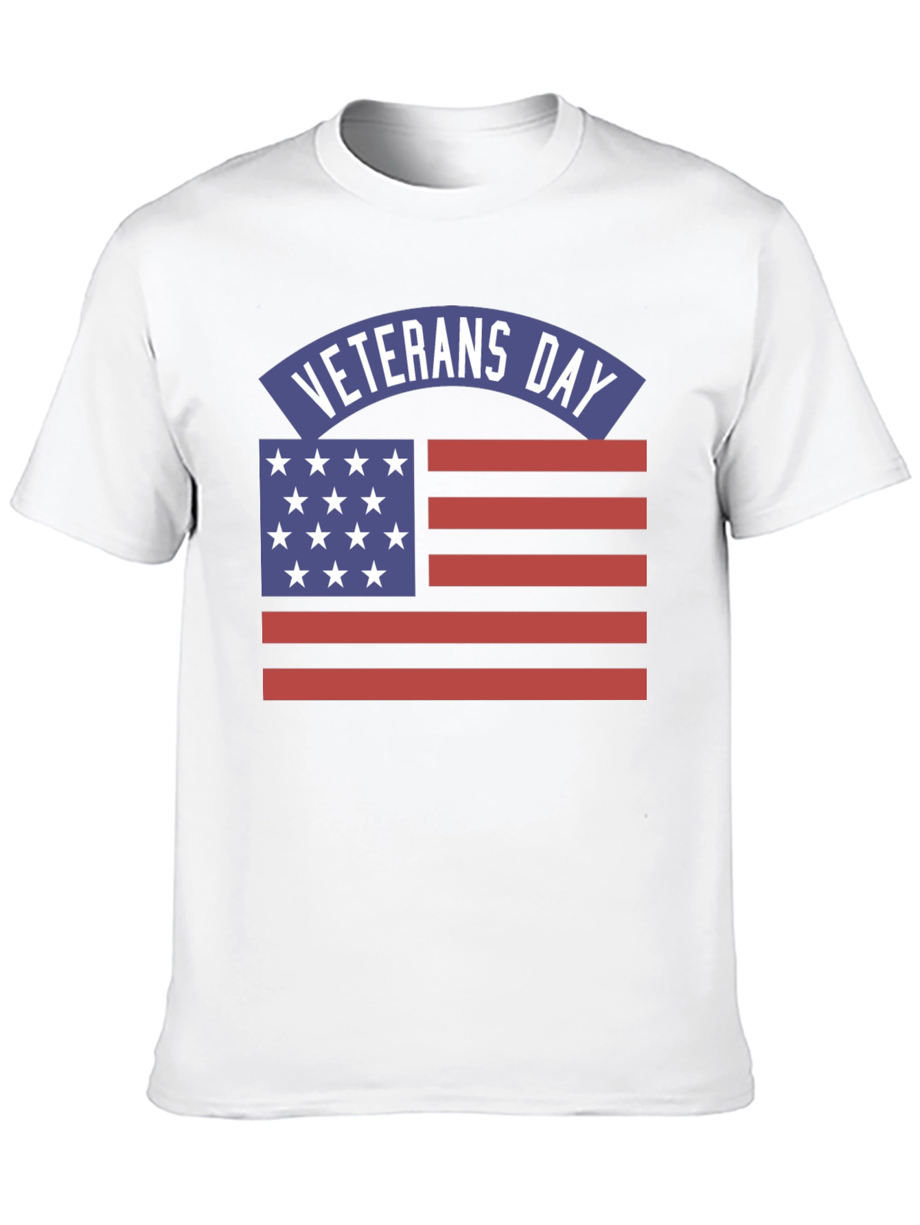 Veterans Day American Flag T-Shirt