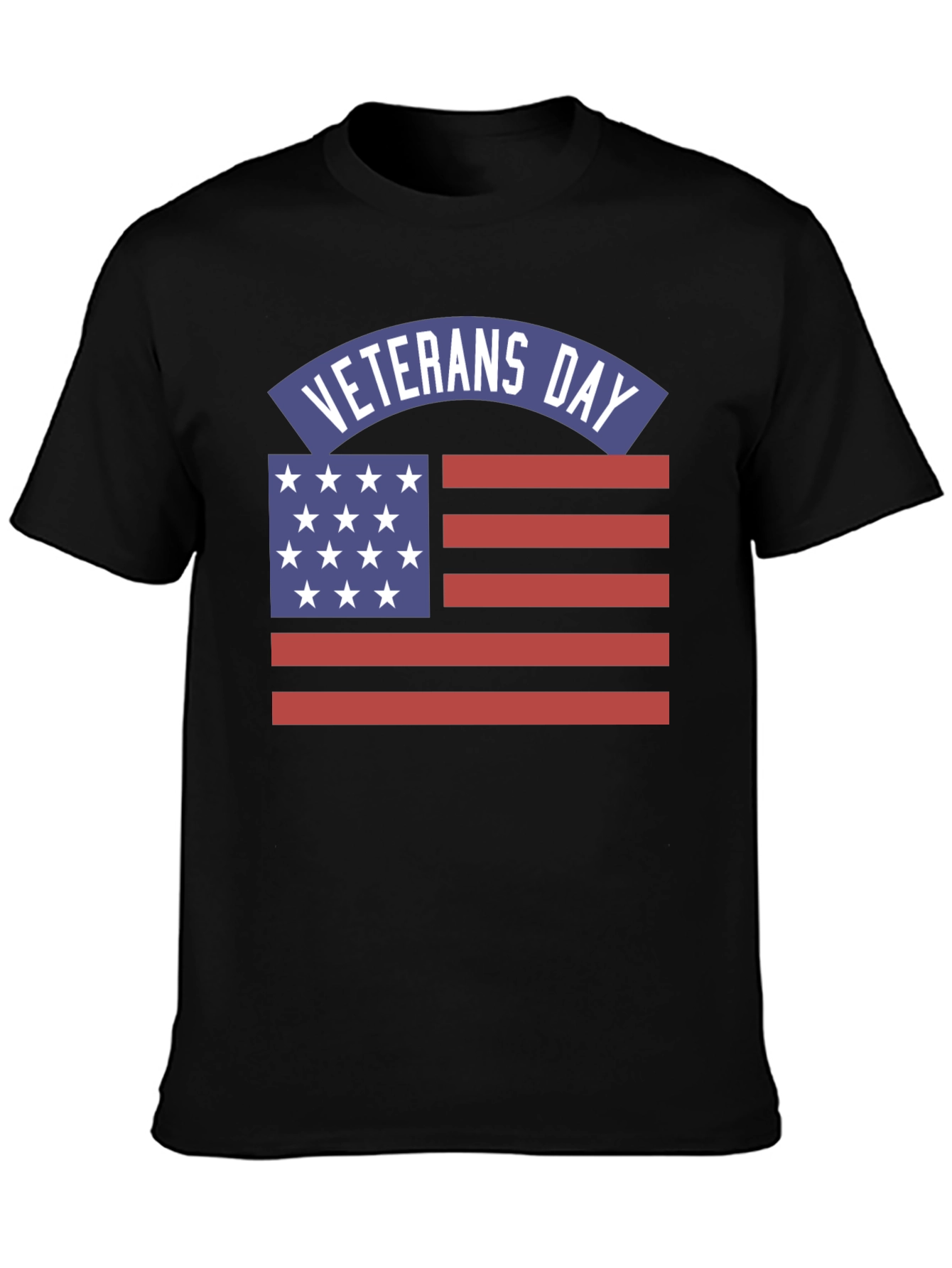 Veterans Day American Flag T-Shirt