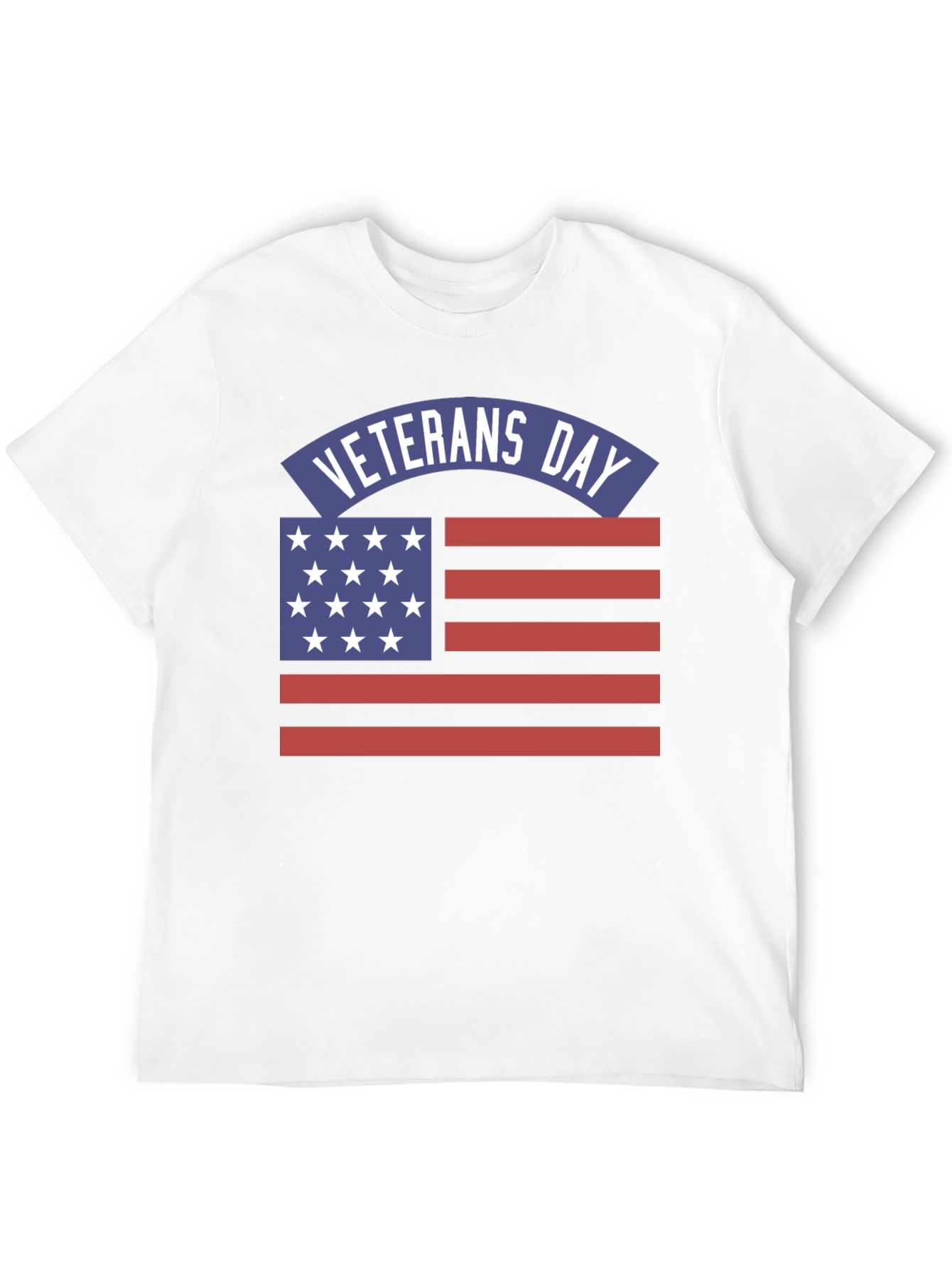 Veterans Day American Flag T-Shirt