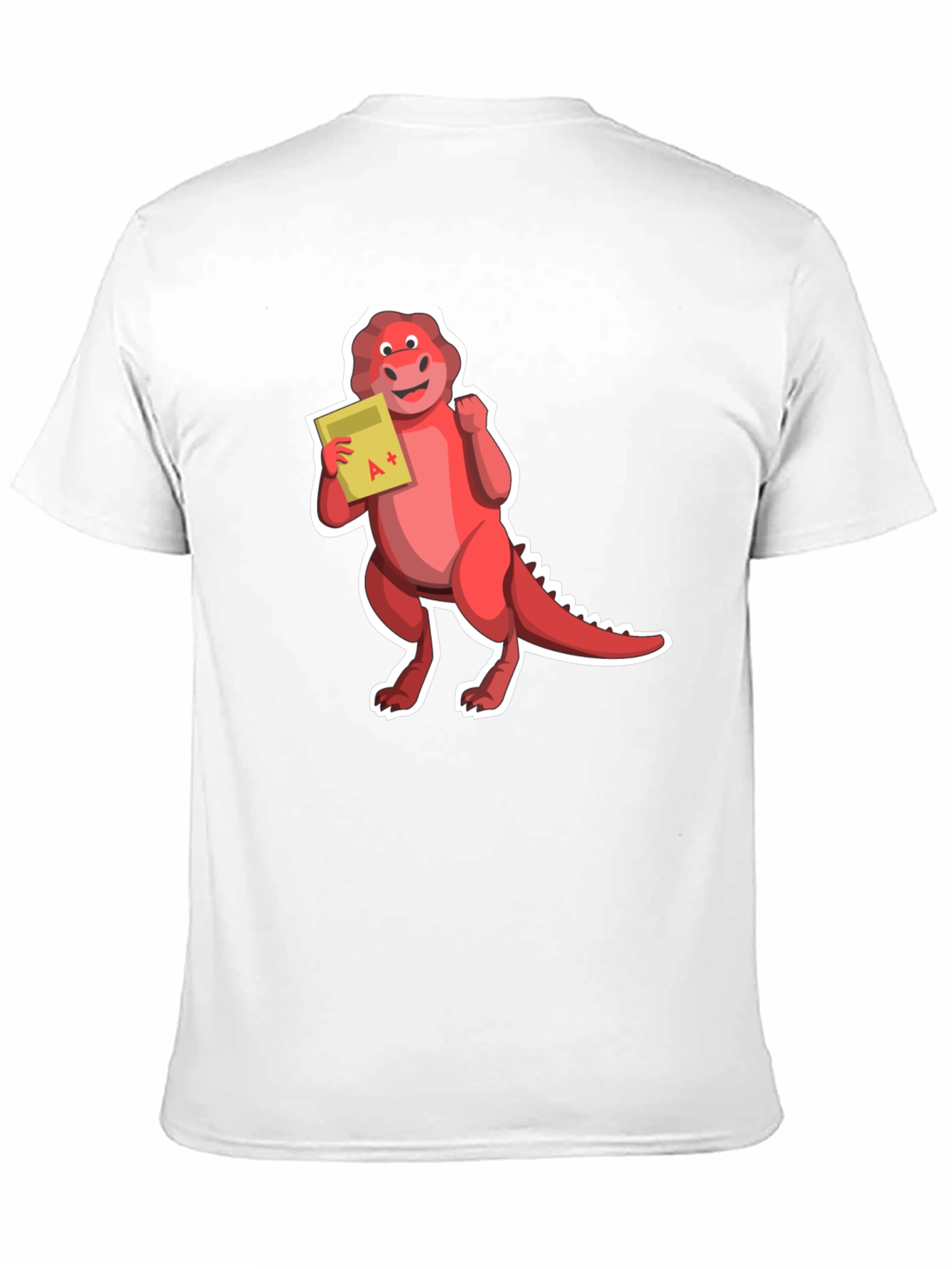 Dino A+ T-Shirt - Black Short Sleeve
