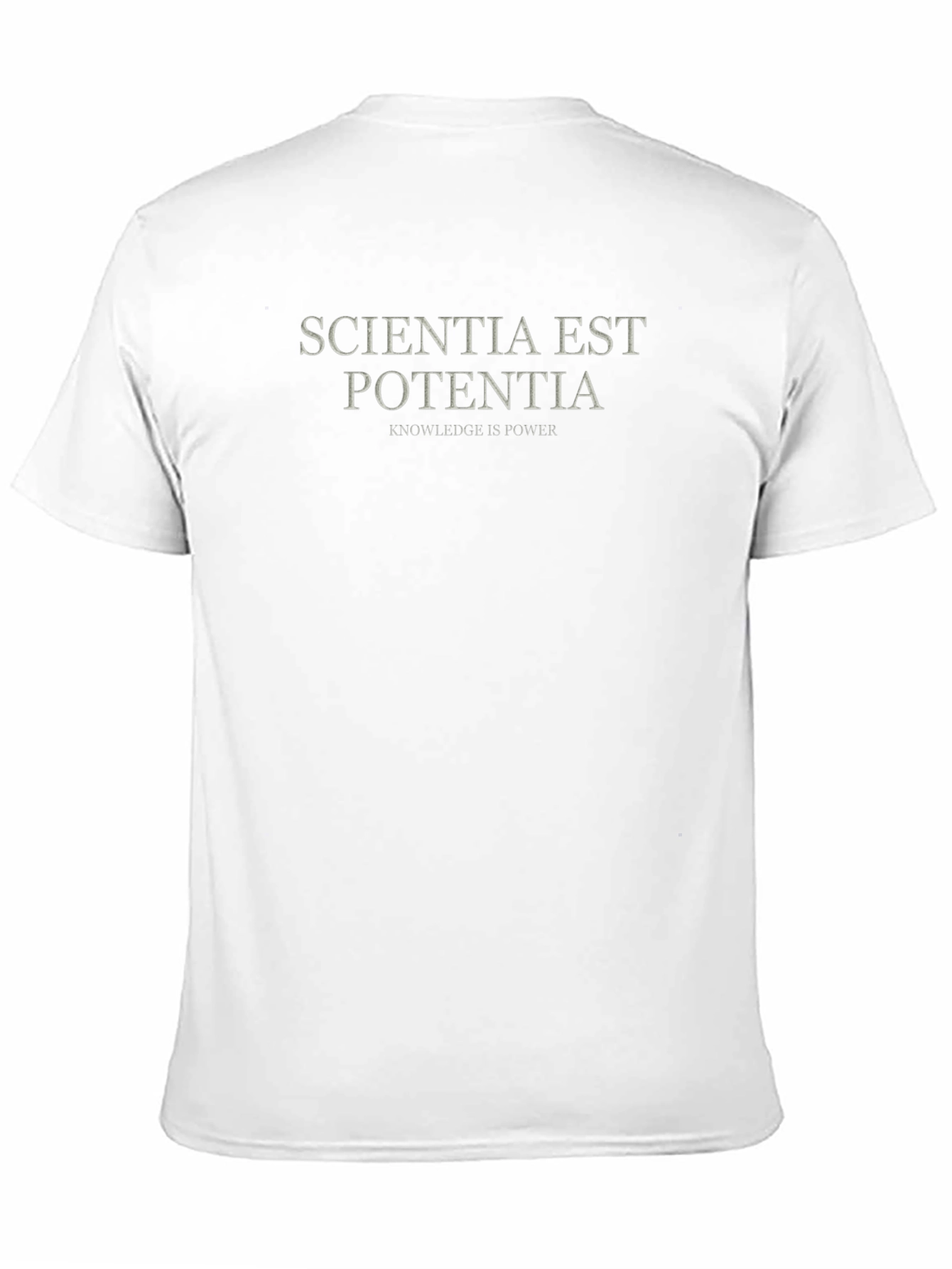 Scientia Est Potentia Graphic Tee