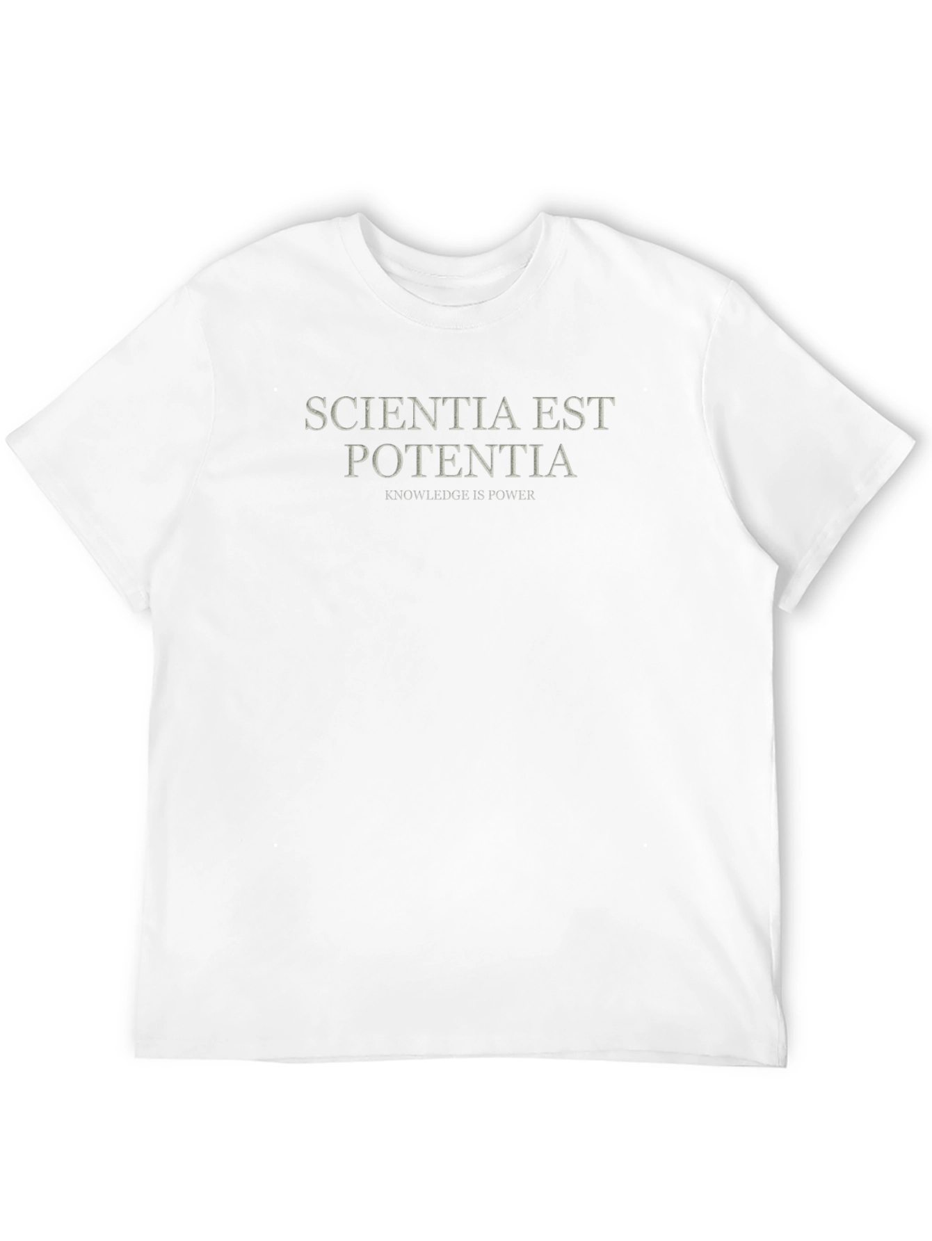 Scientia Est Potentia Graphic Tee