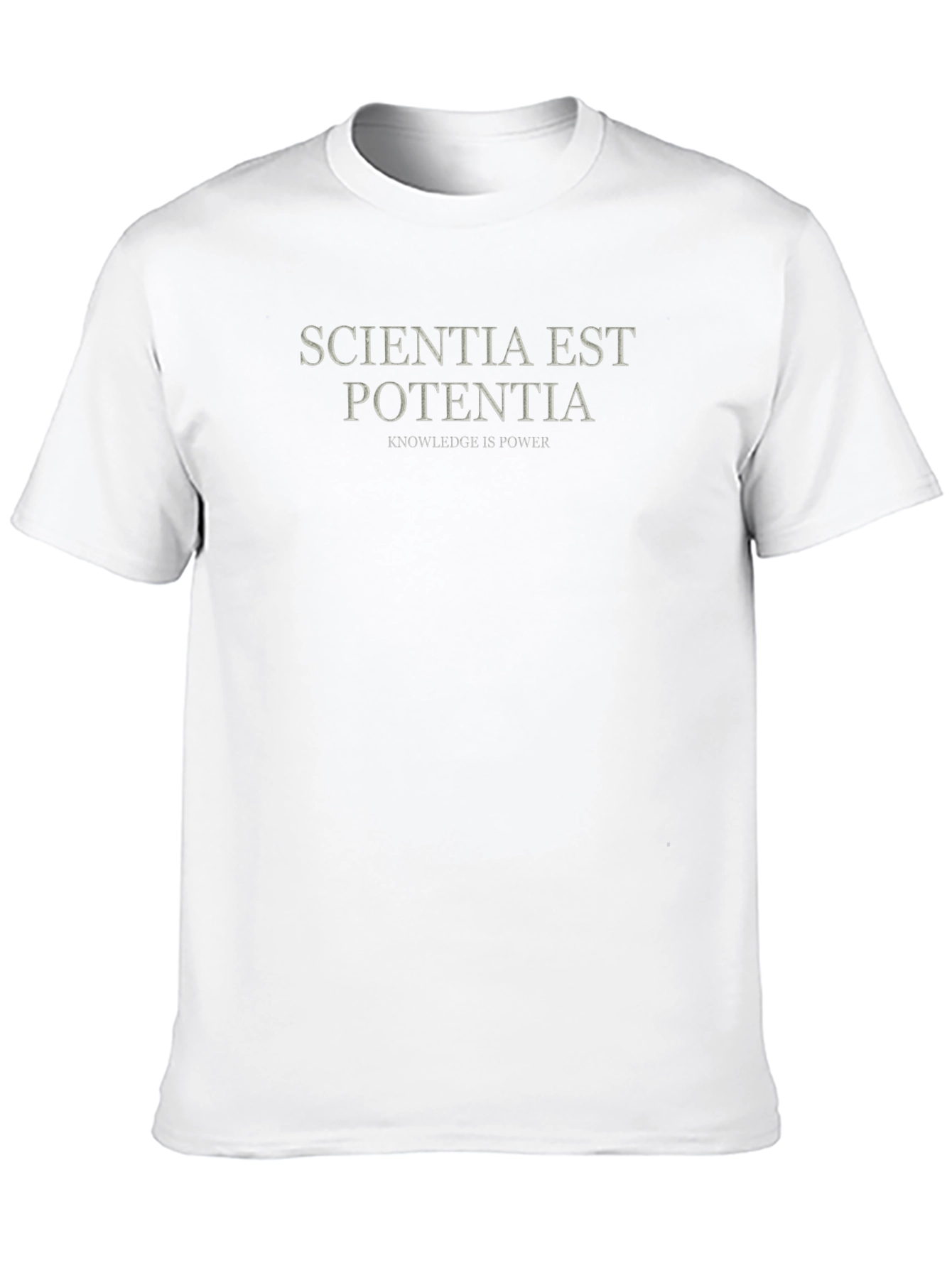 Scientia Est Potentia Graphic Tee