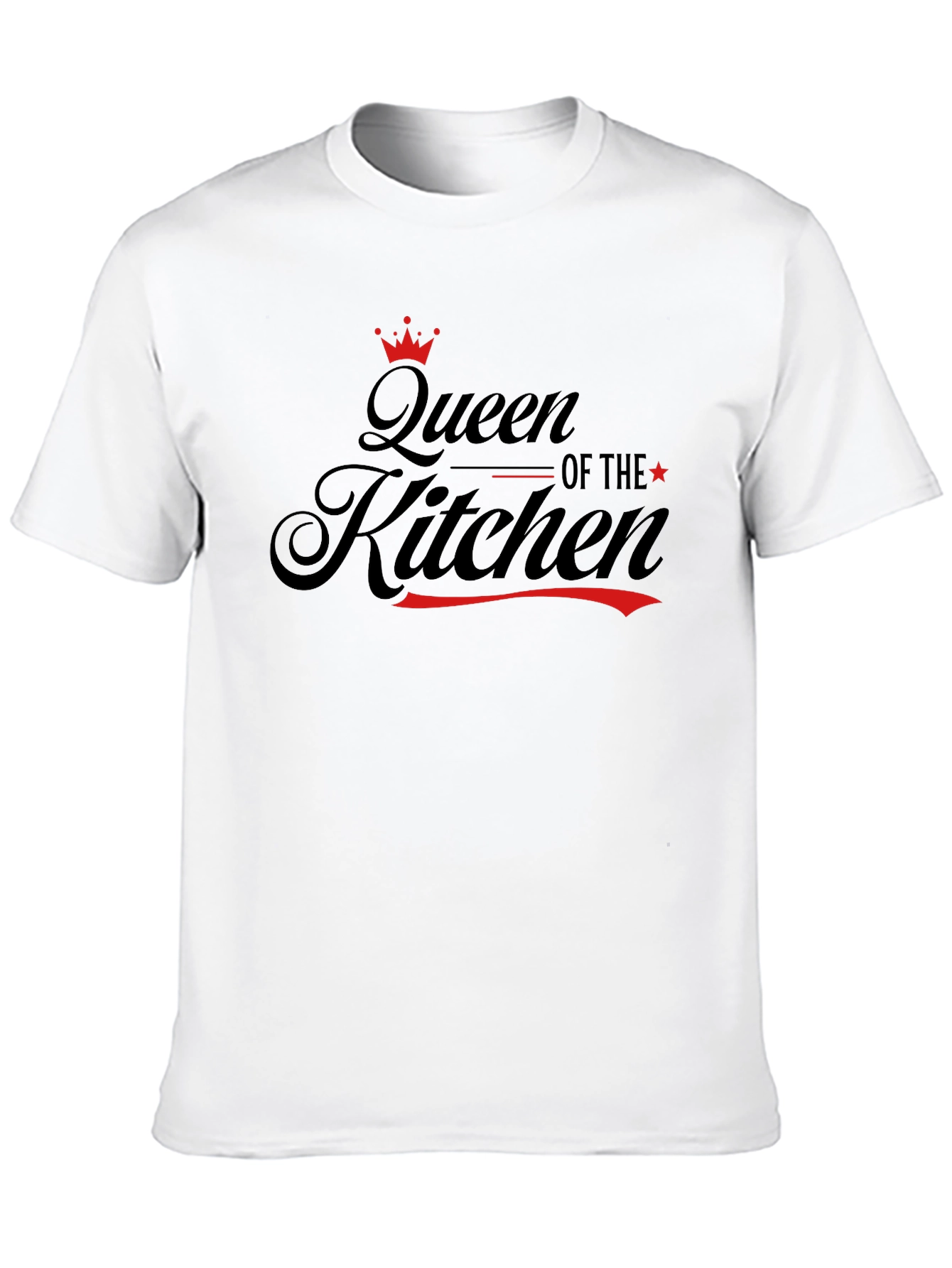 Queen of the Kitchen Black T-Shirt