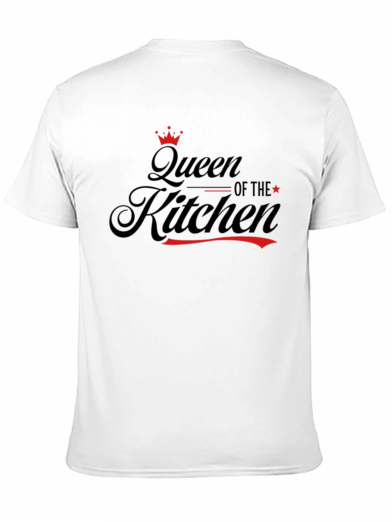 Queen of the Kitchen Black T-Shirt