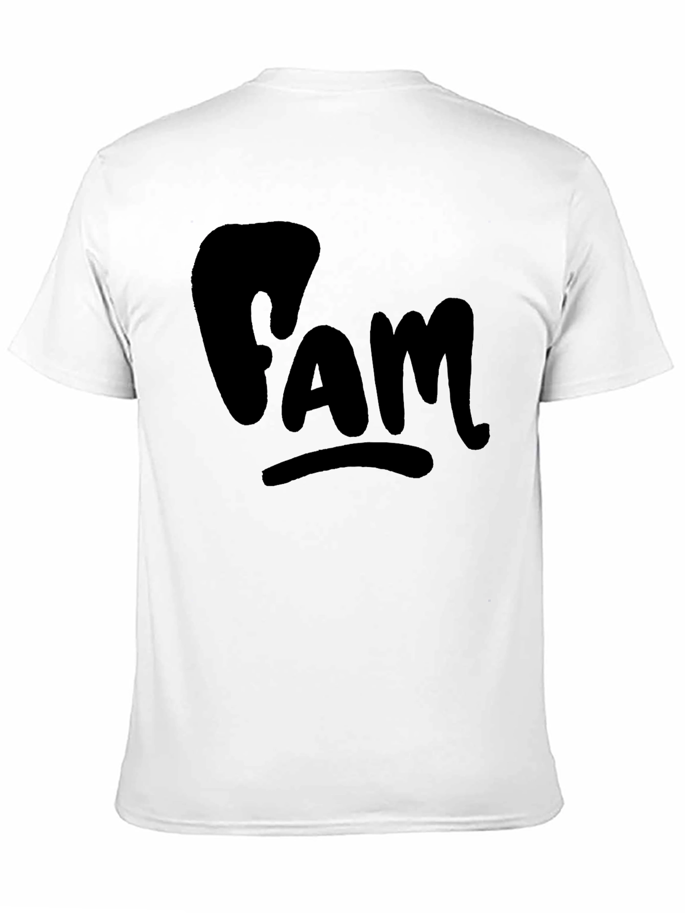 FAM Black T-Shirt - Casual Comfort