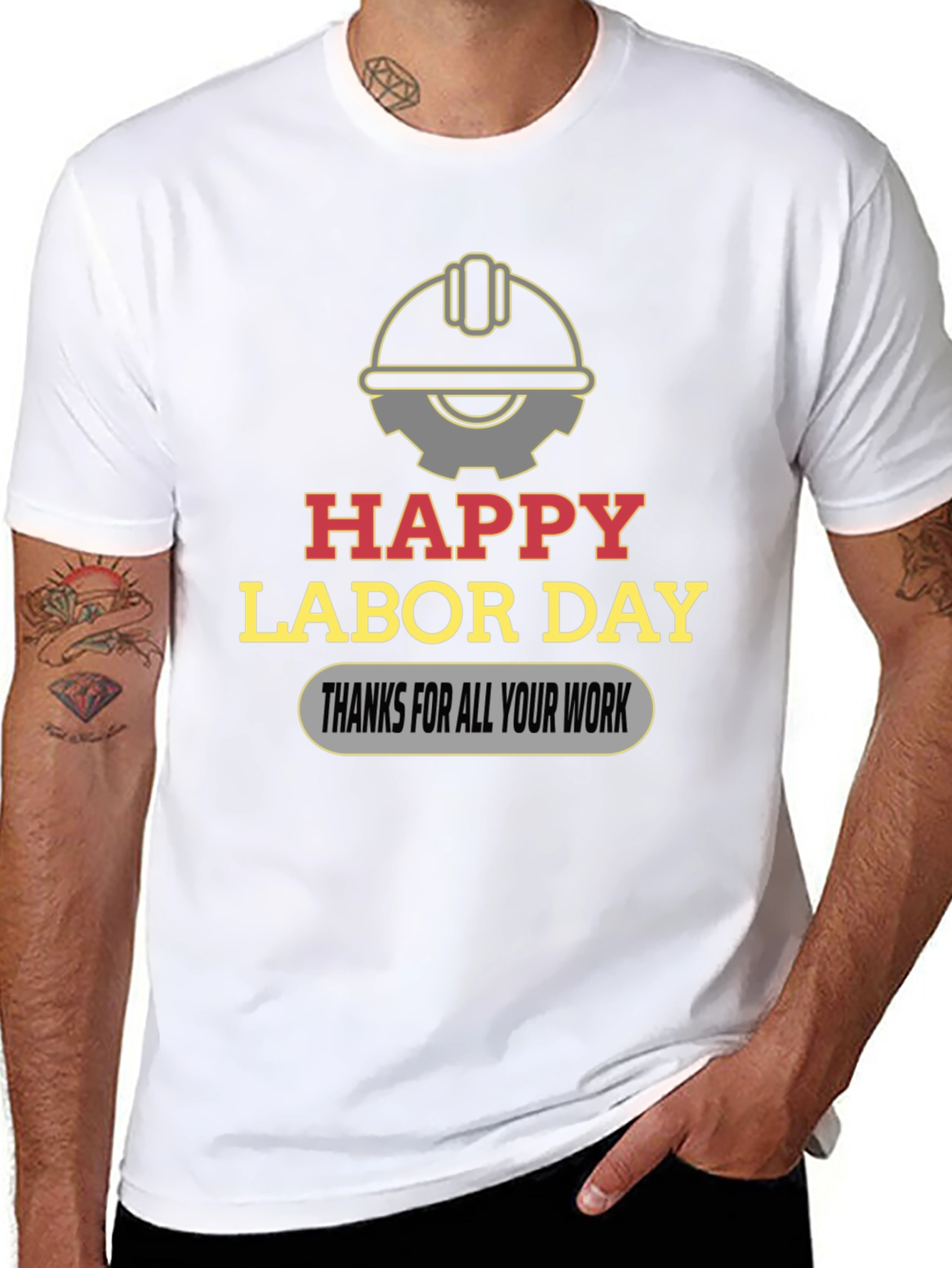 Happy Labor Day Graphic T-Shirt