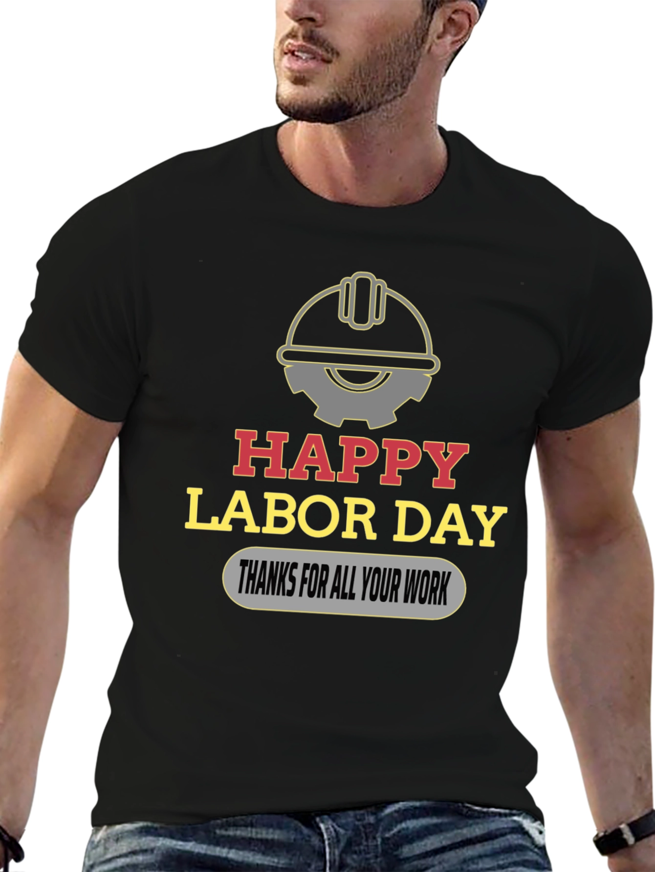 Happy Labor Day Graphic T-Shirt