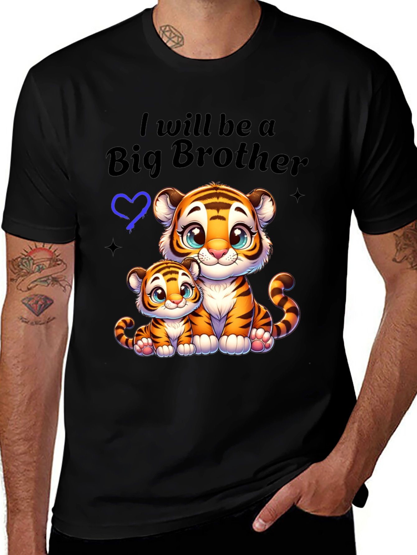 Big Brother Tiger Cub Announcement T-Shirt