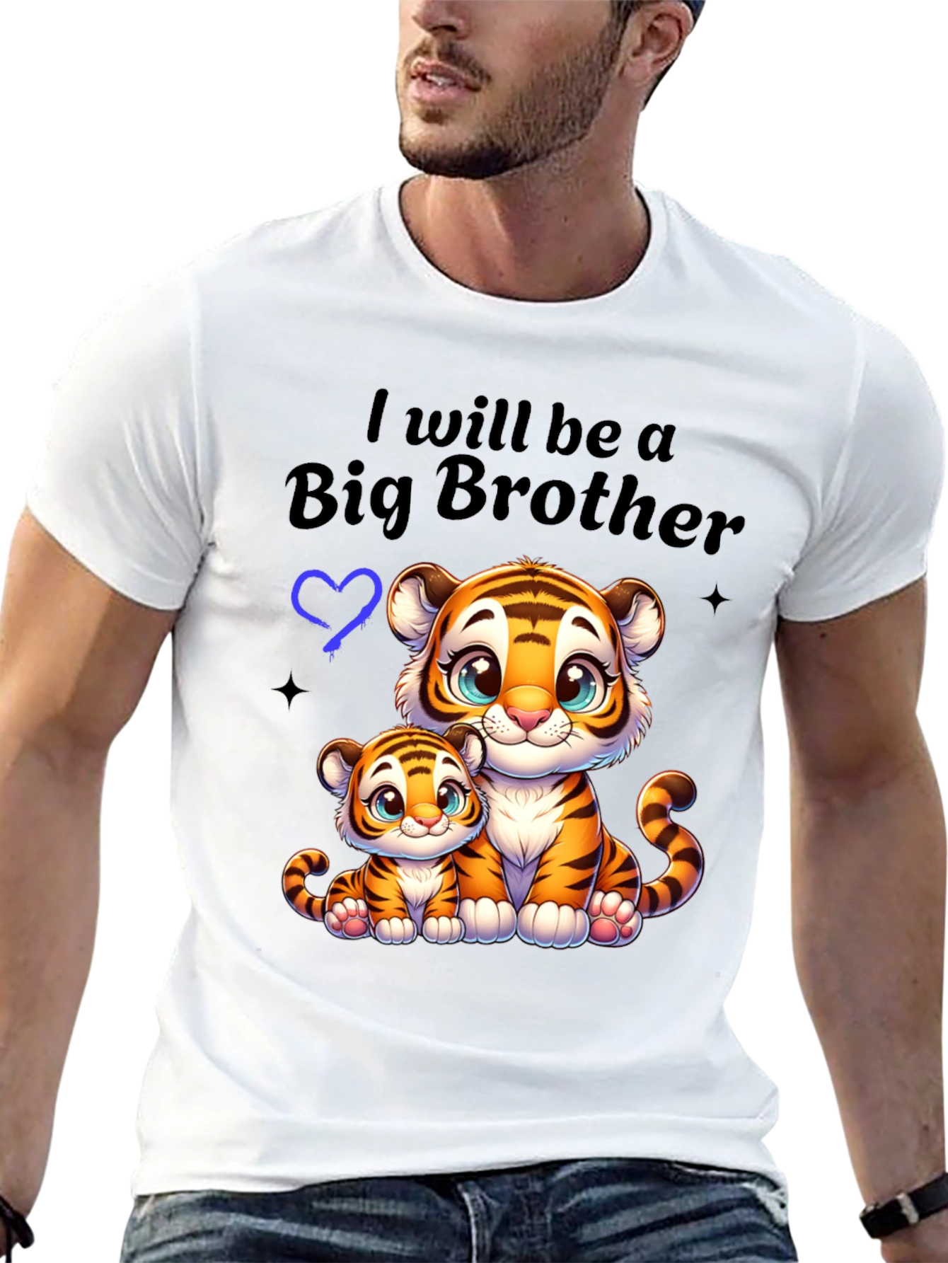 Big Brother Tiger Cub Announcement T-Shirt